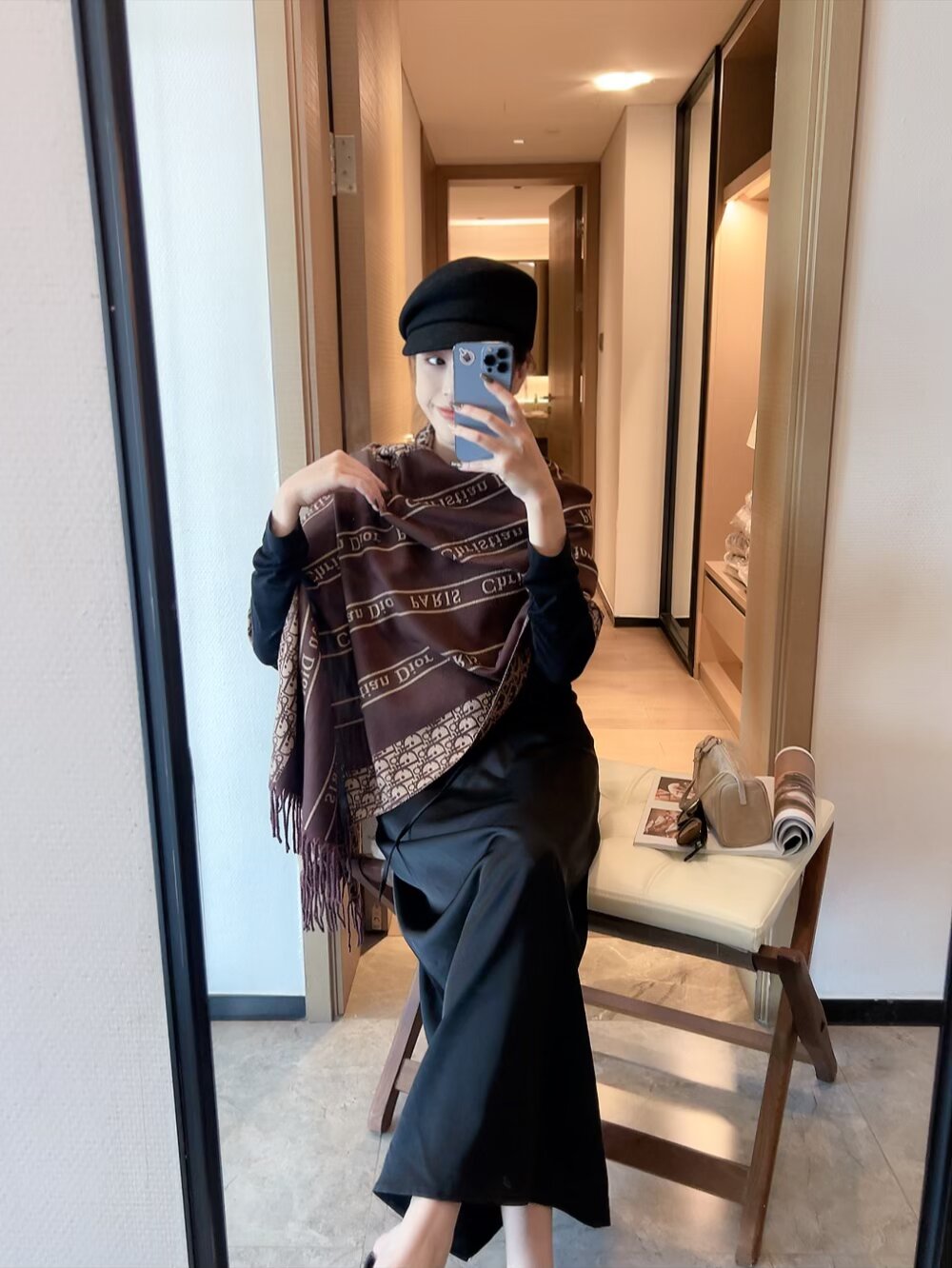 Dior scarf