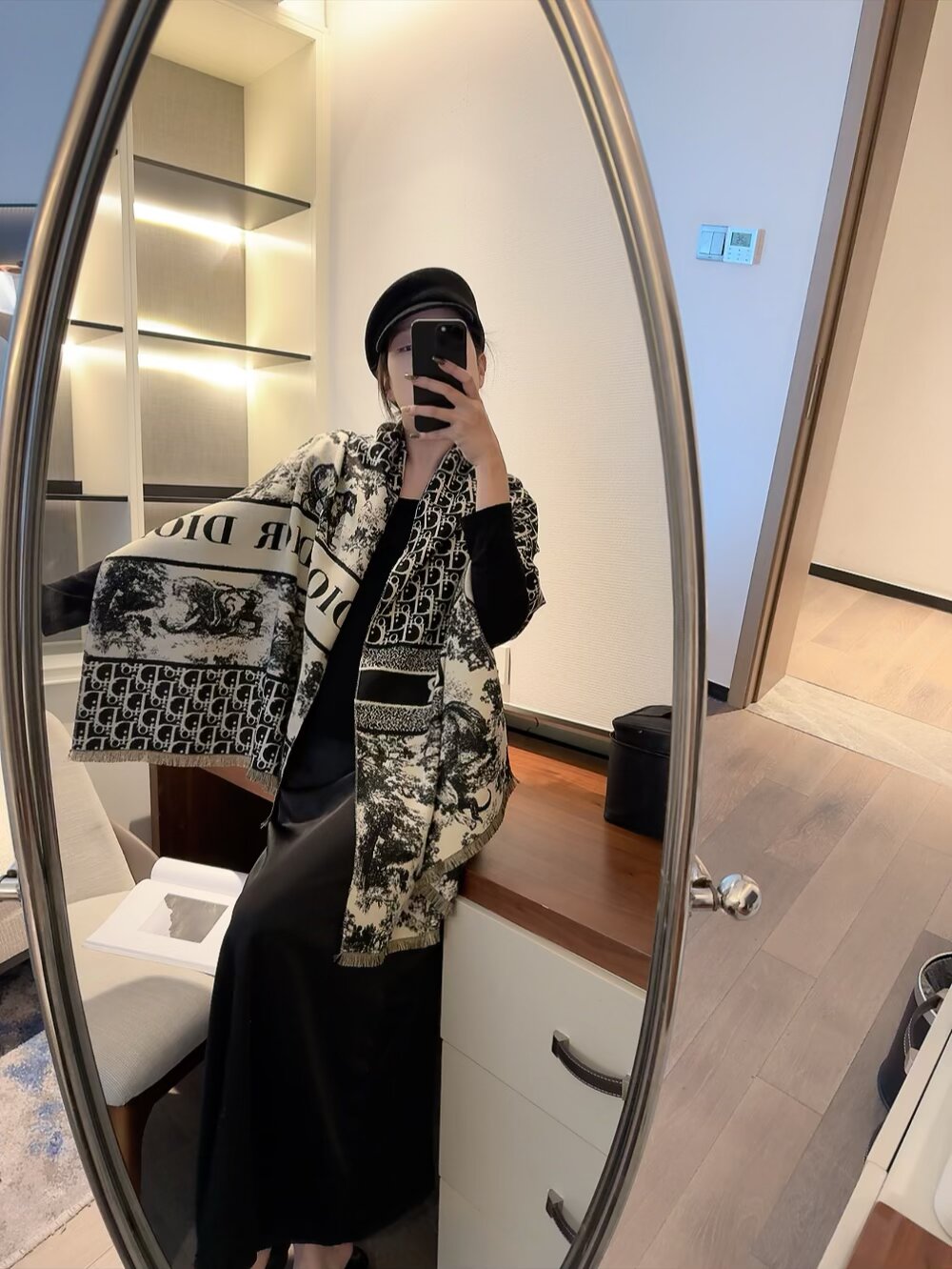 Dior scarf