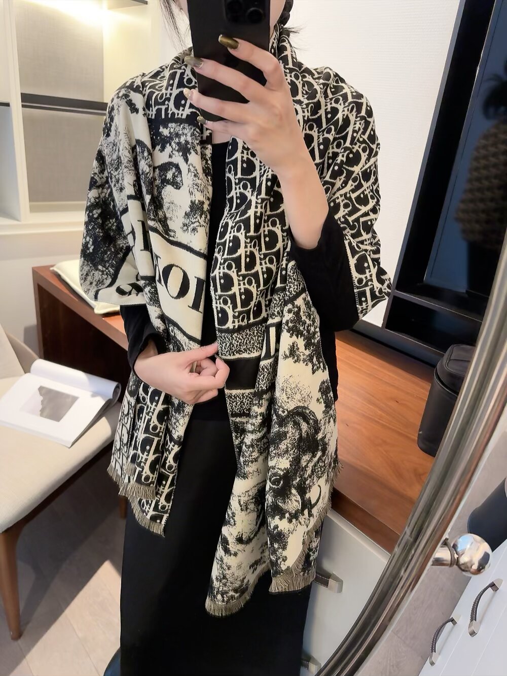 Dior scarf