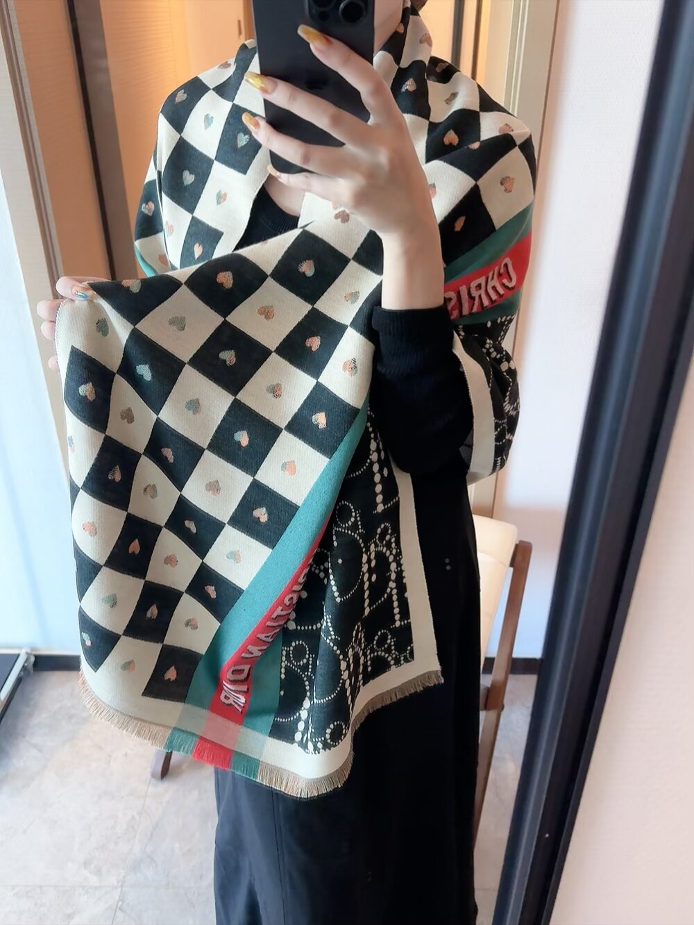 Dior scarf