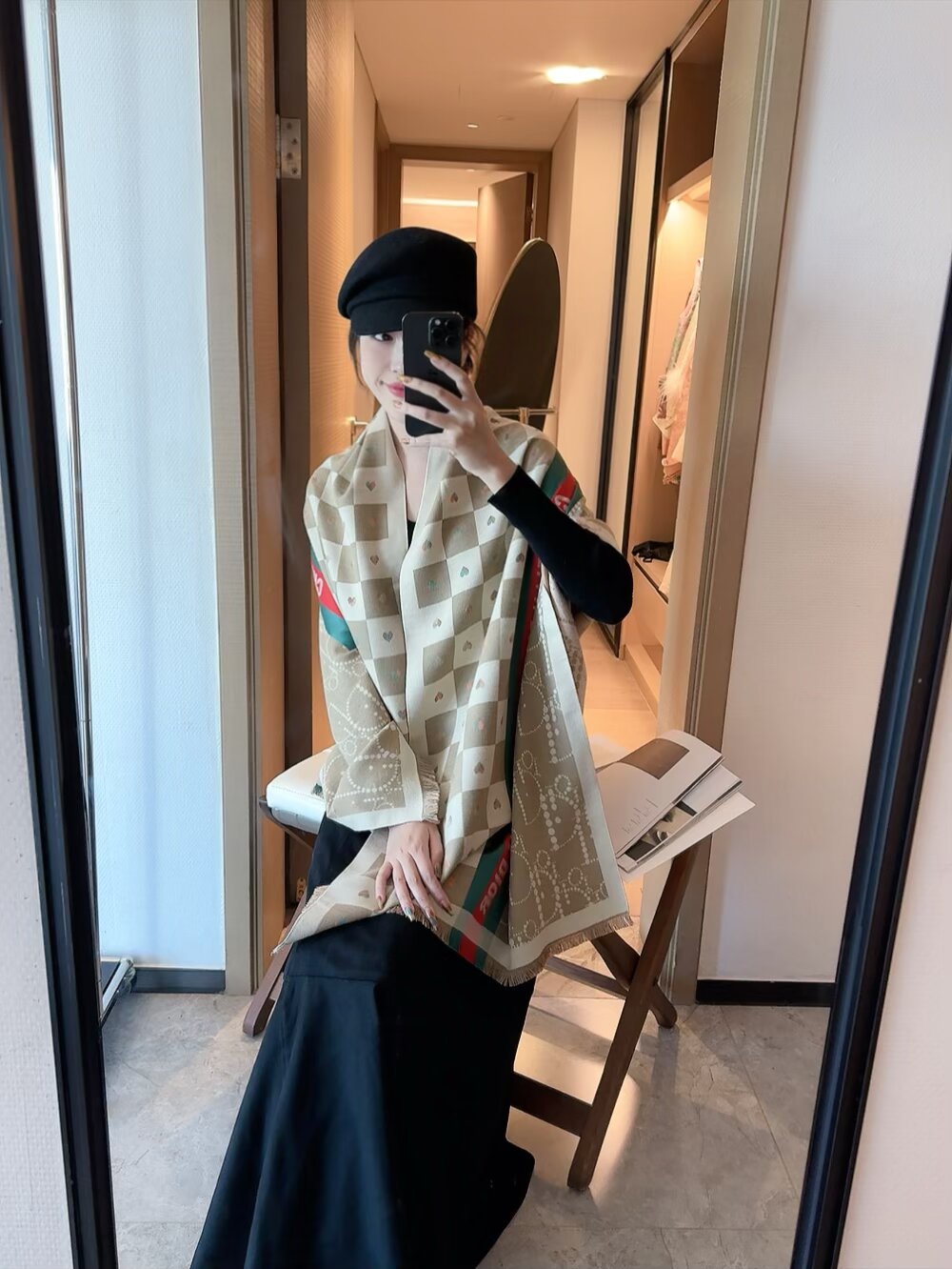 Dior scarf