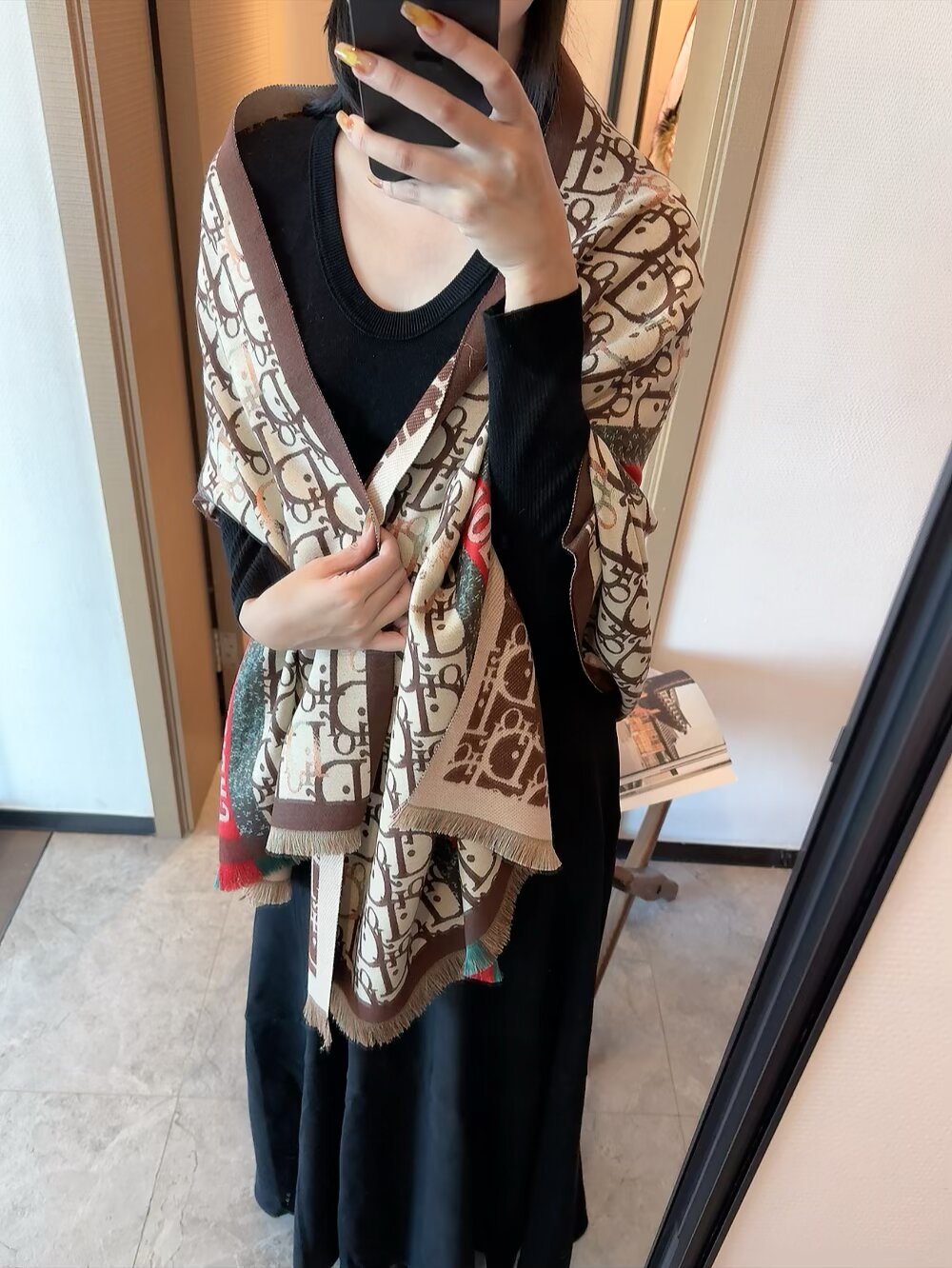 Dior scarf
