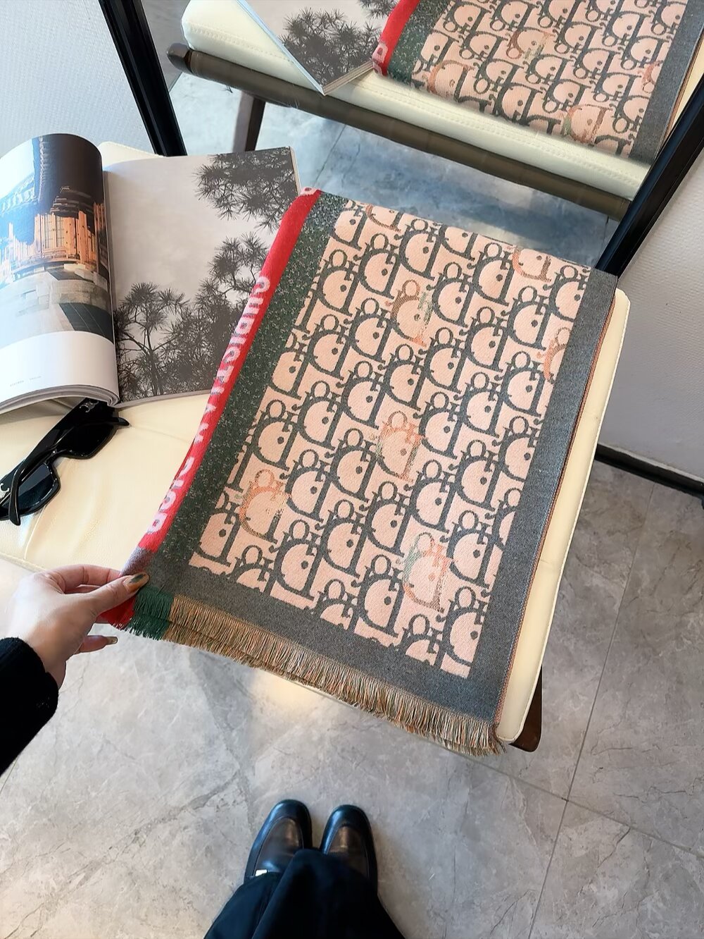 Dior scarf