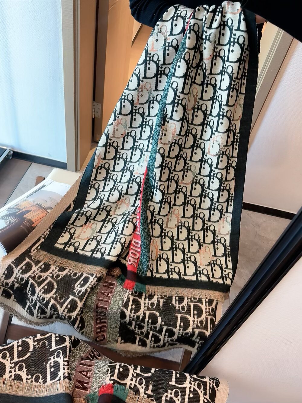 Dior scarf