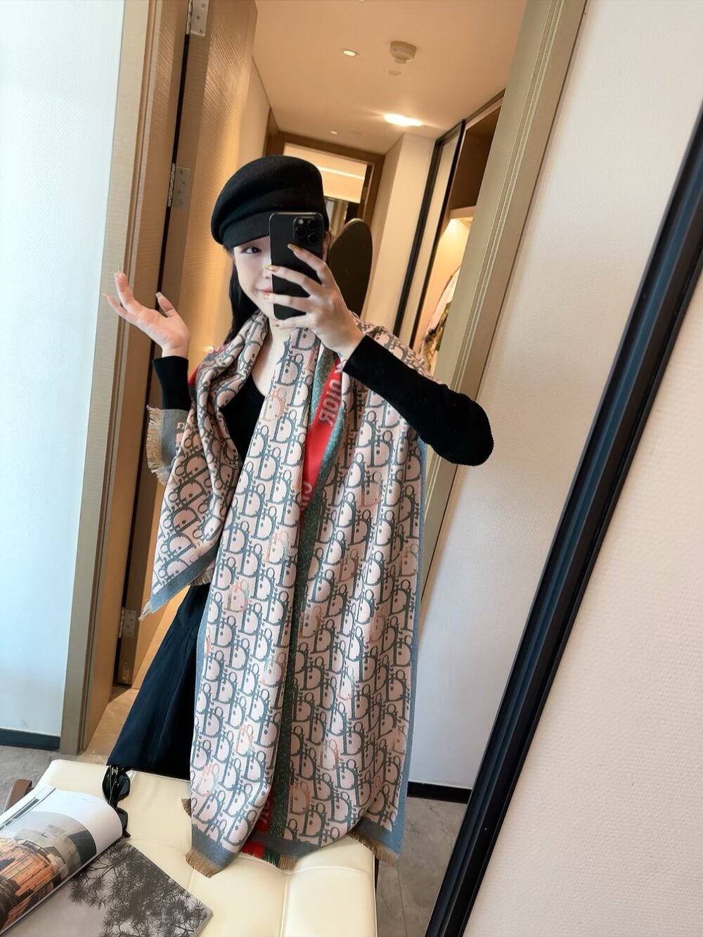 Dior scarf