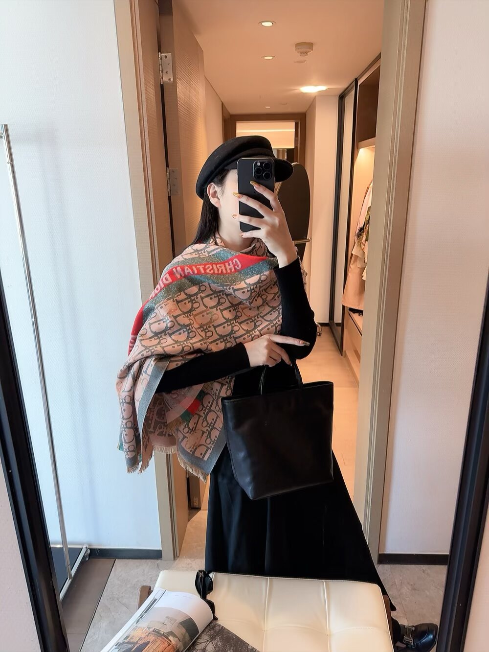 Dior scarf