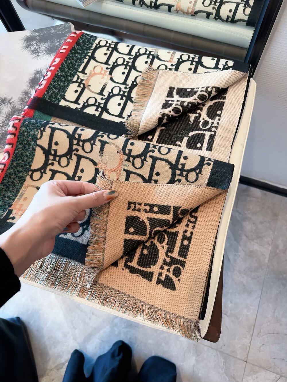 Dior scarf