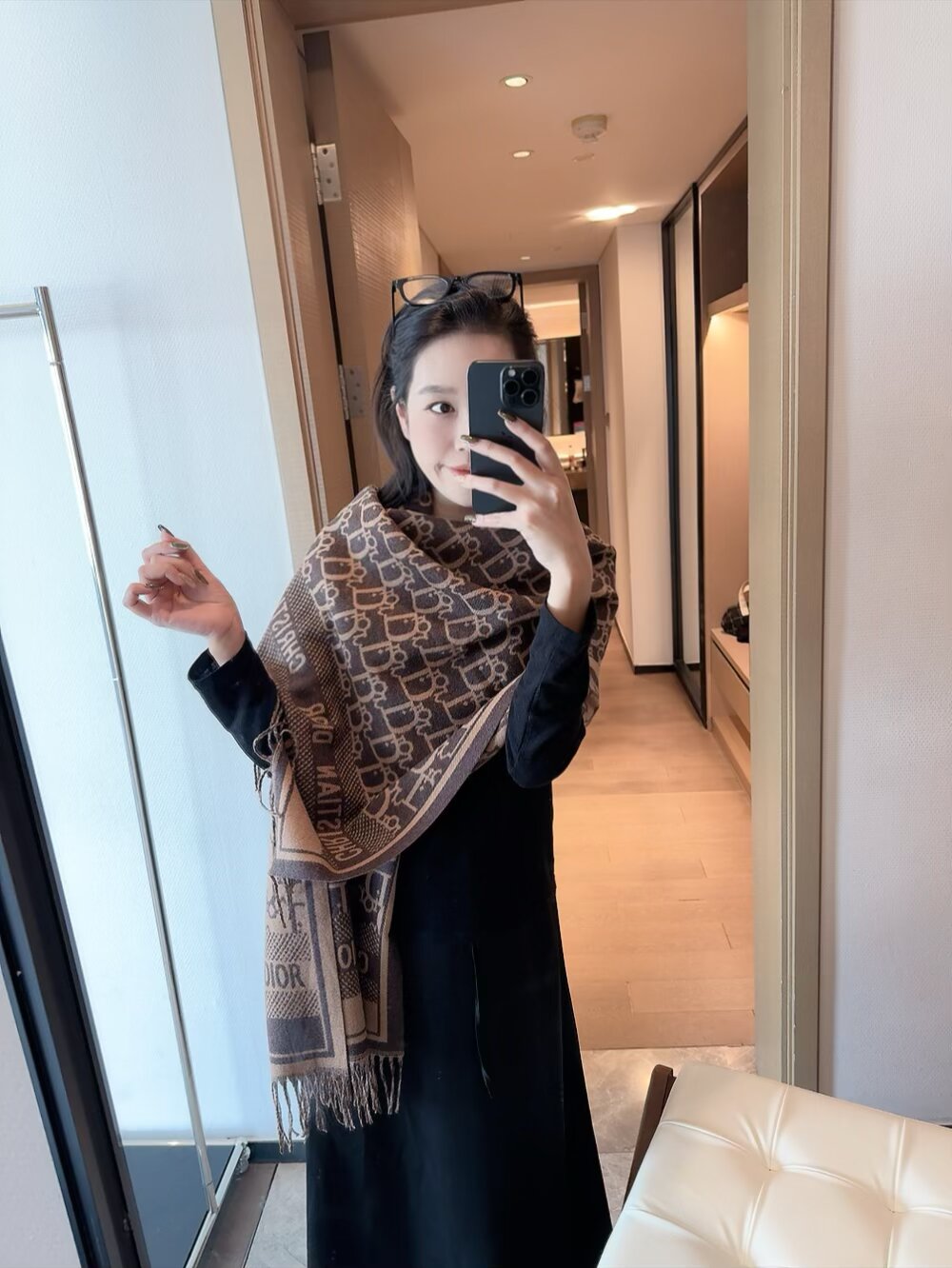 Dior scarf