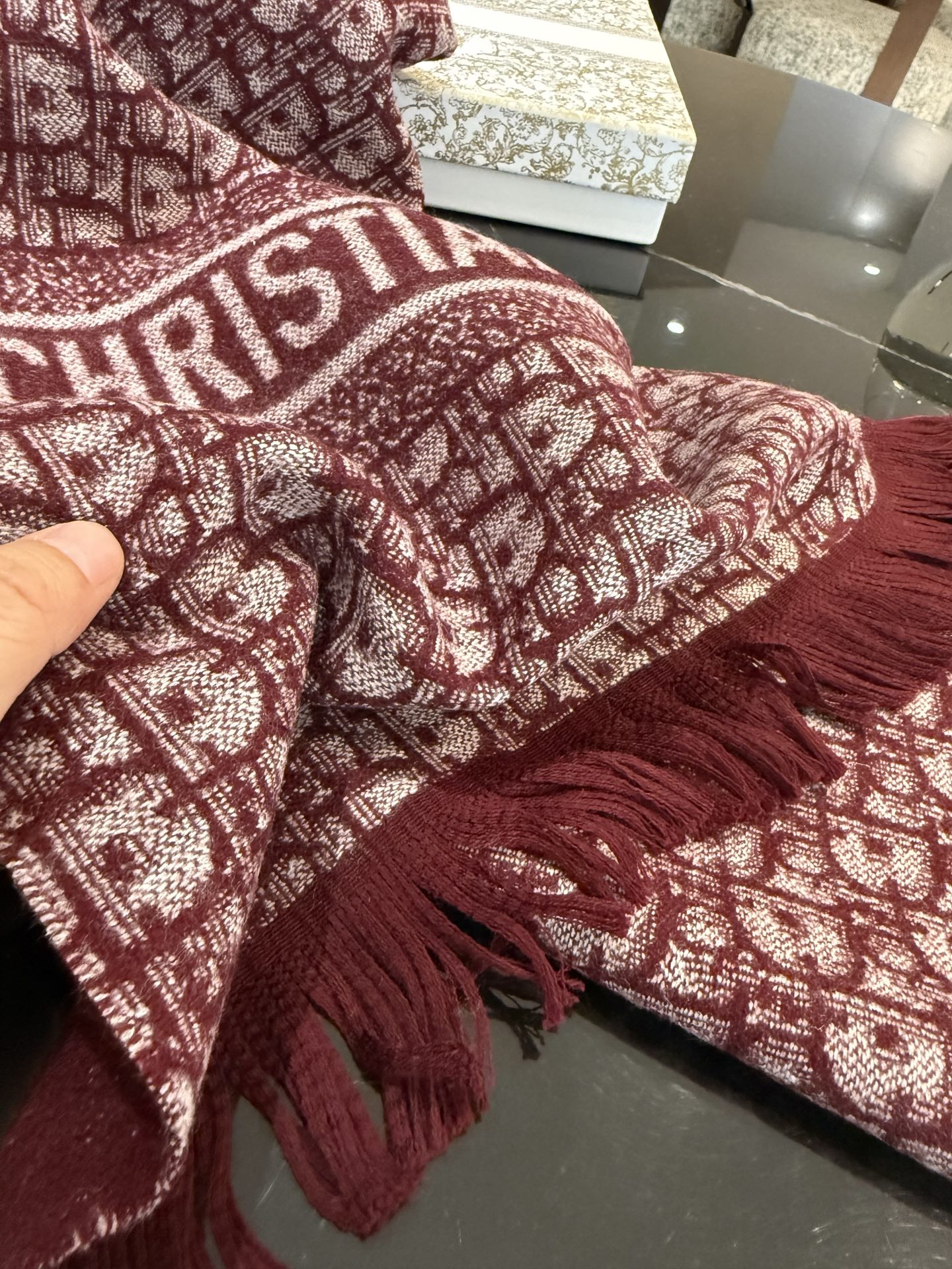 Dior scarf