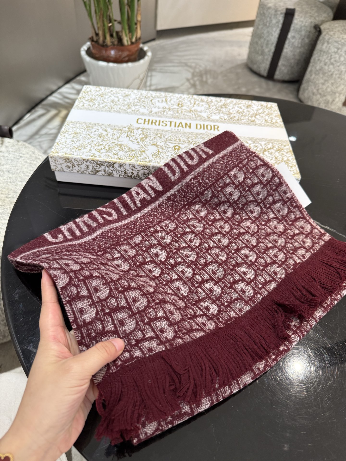 Dior scarf