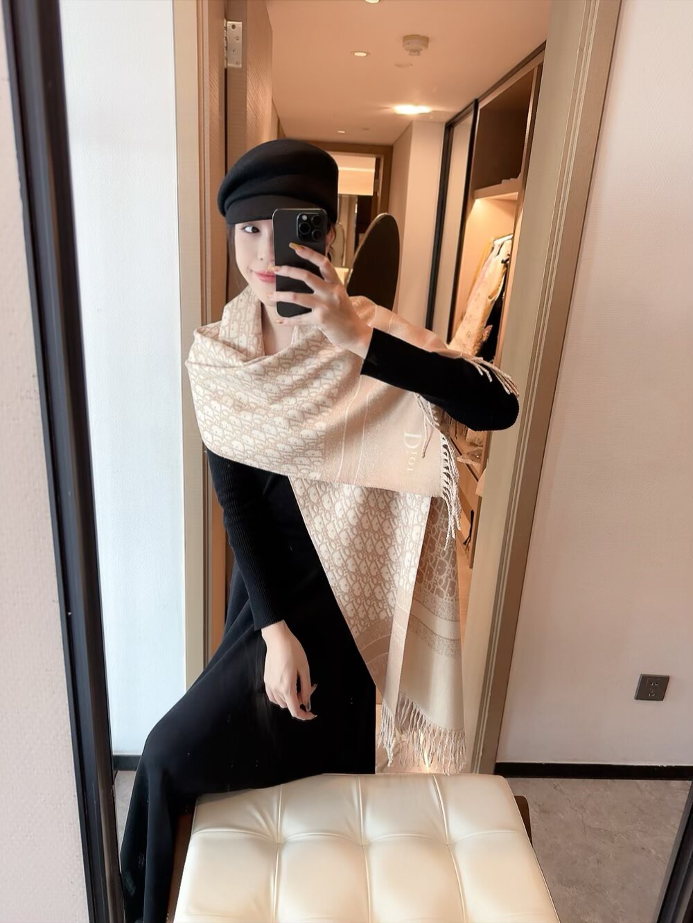 Dior scarf