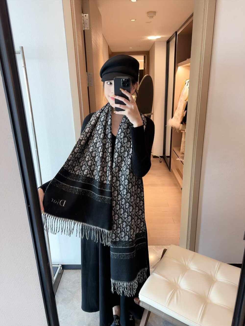 Dior scarf