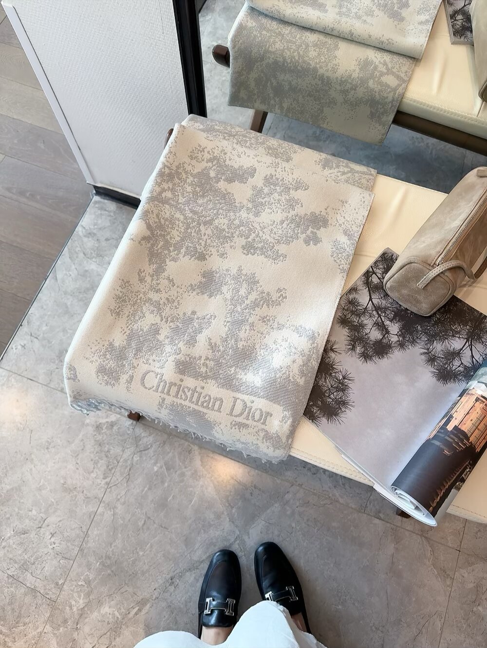 Dior scarf