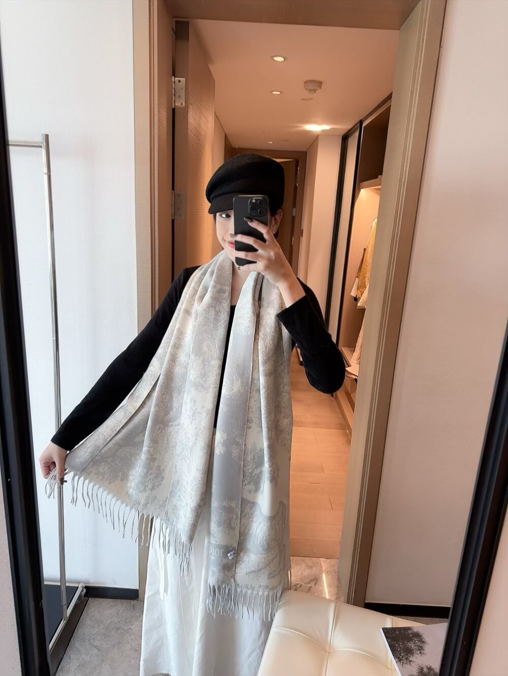 Dior scarf