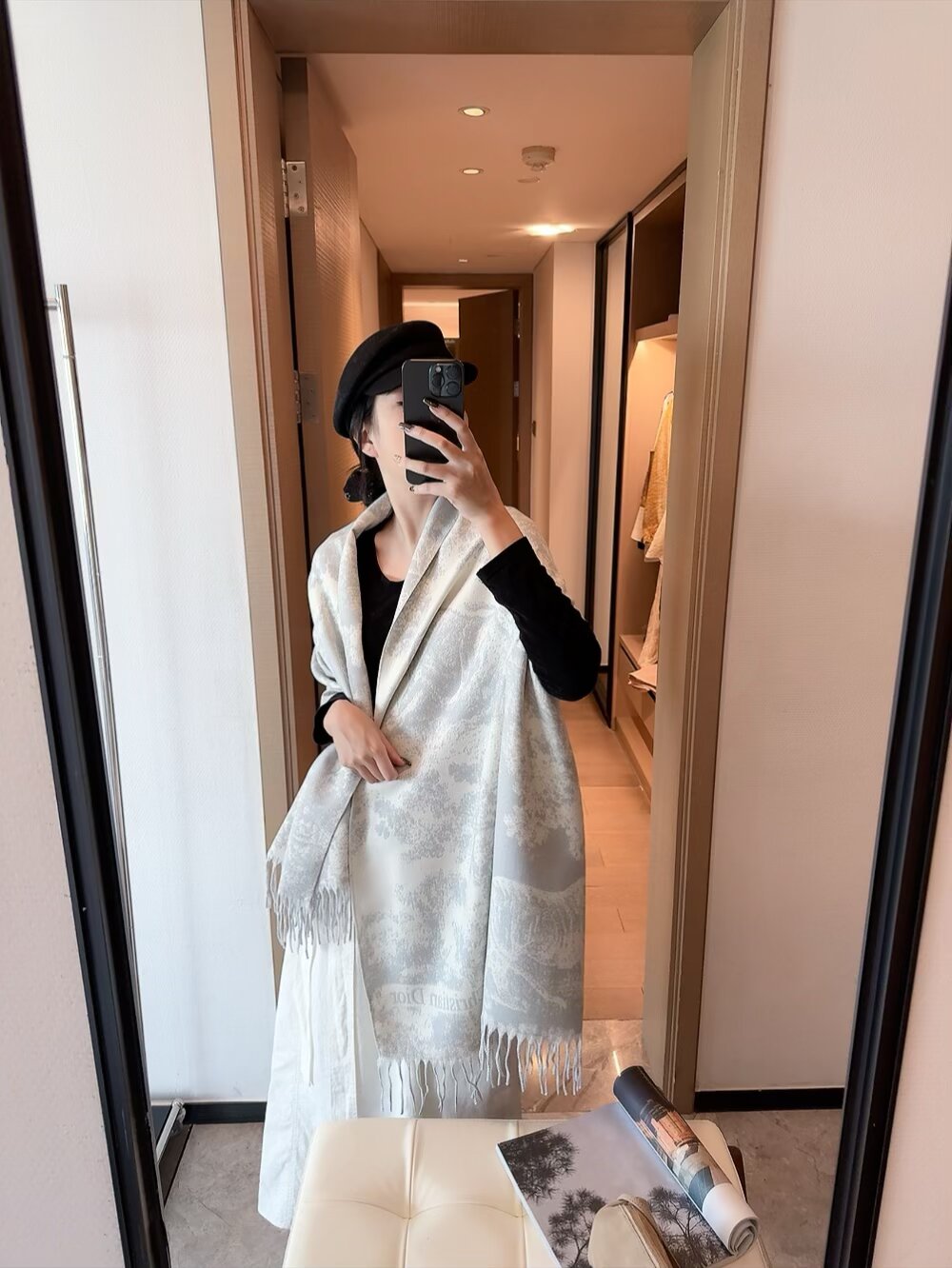 Dior scarf