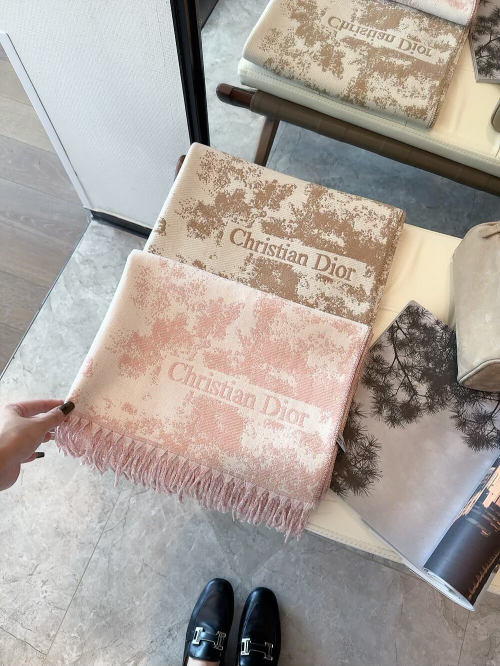 Dior scarf
