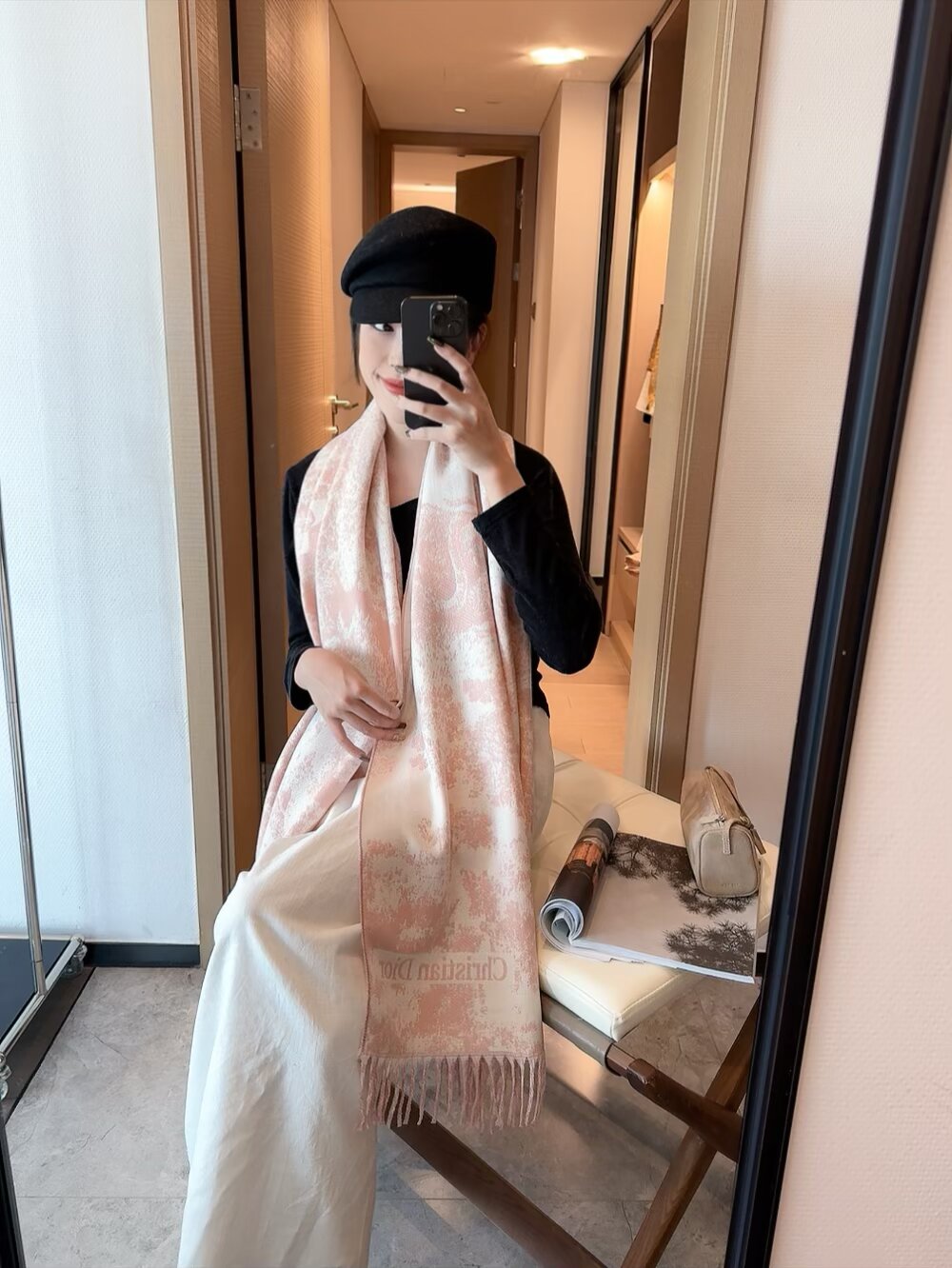 Dior scarf