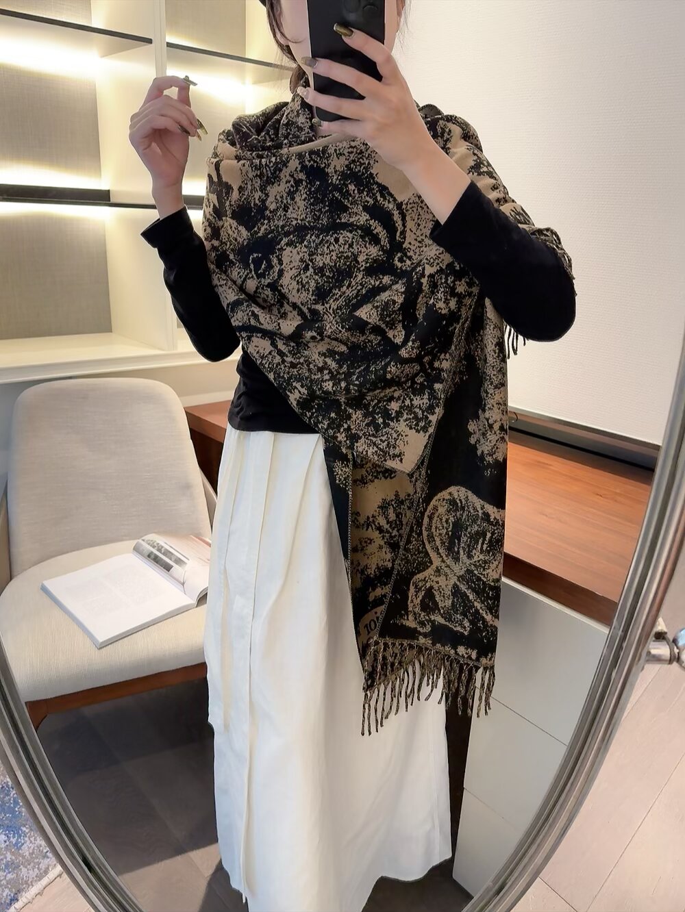 Dior scarf