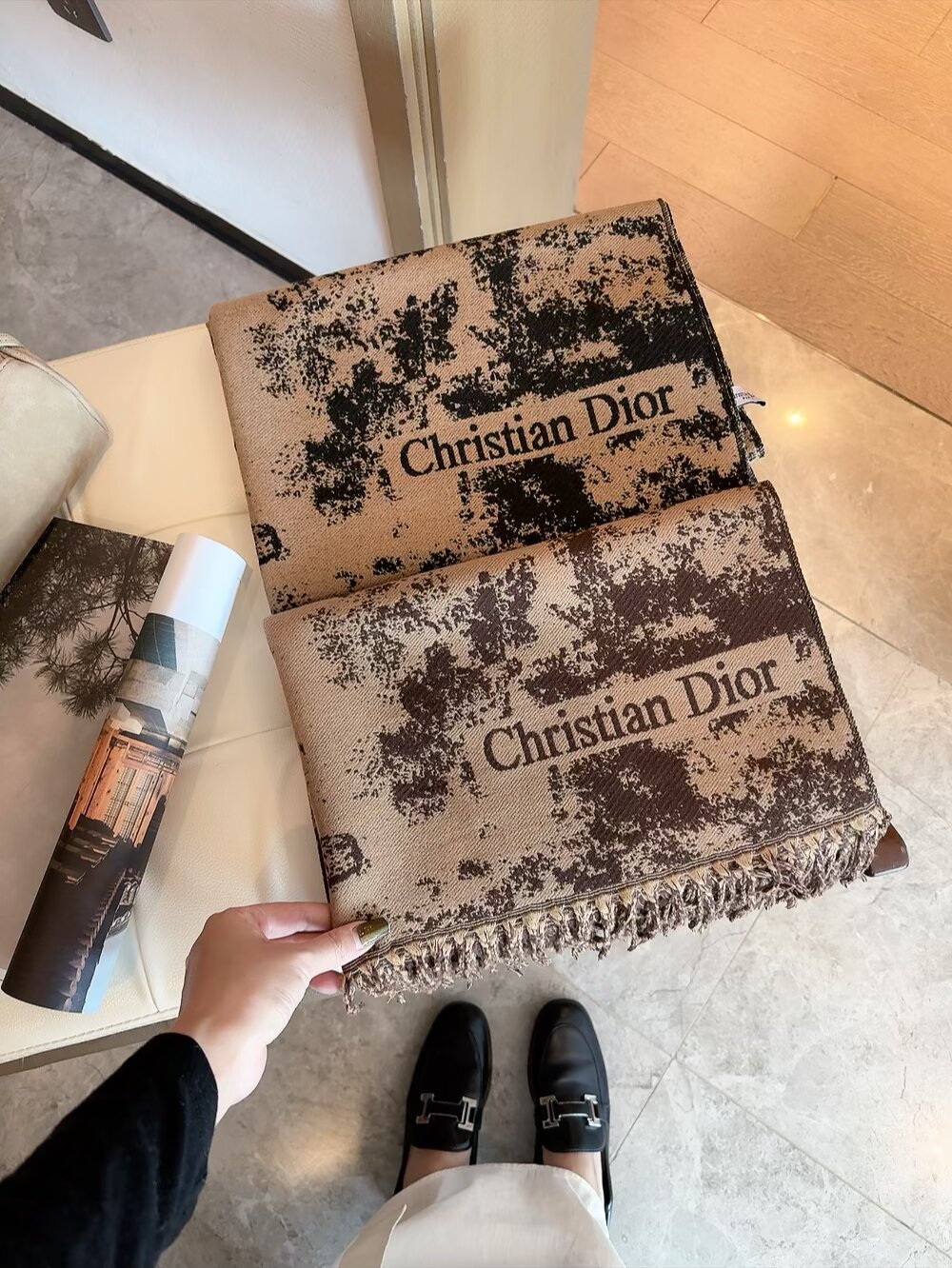 Dior scarf