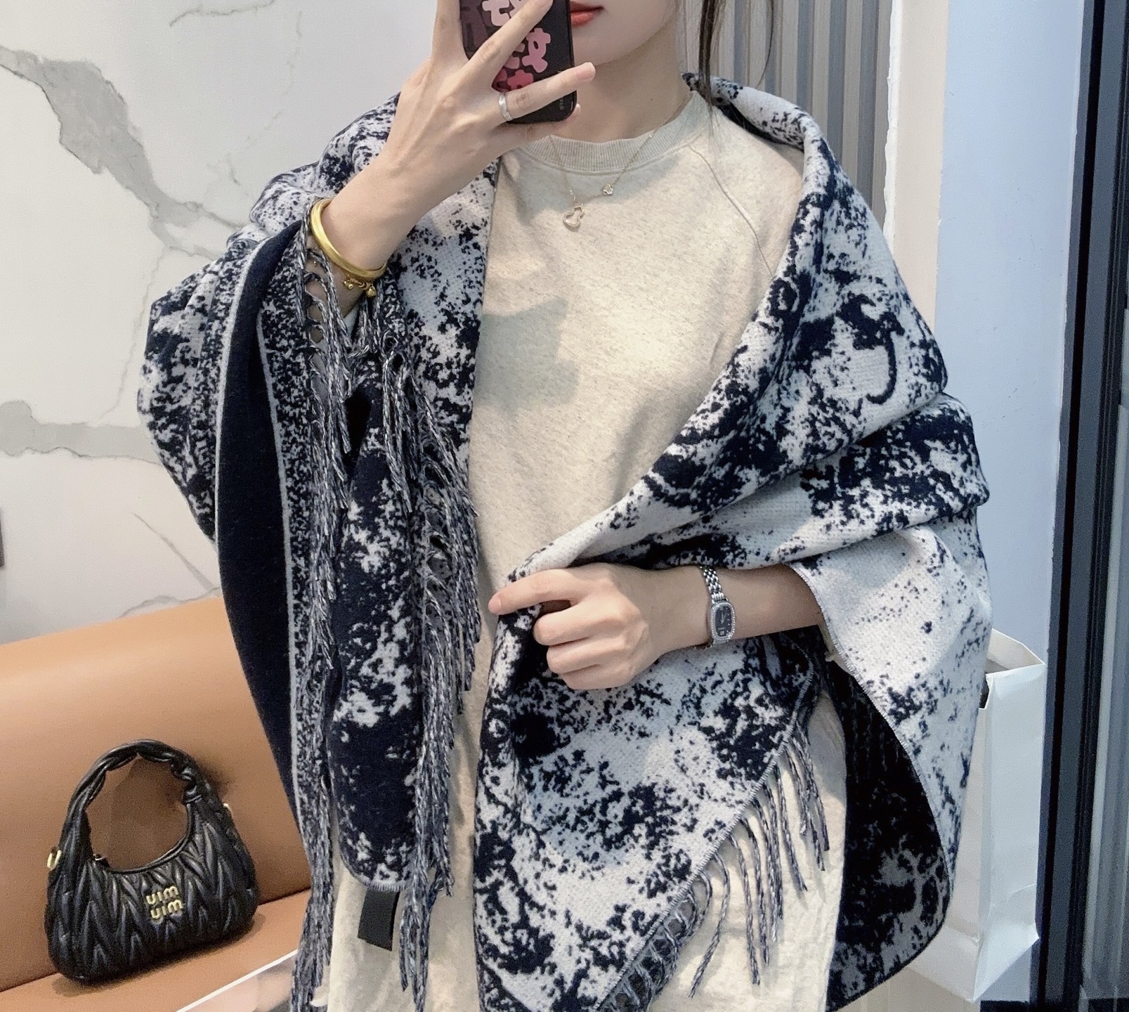 Dior scarf