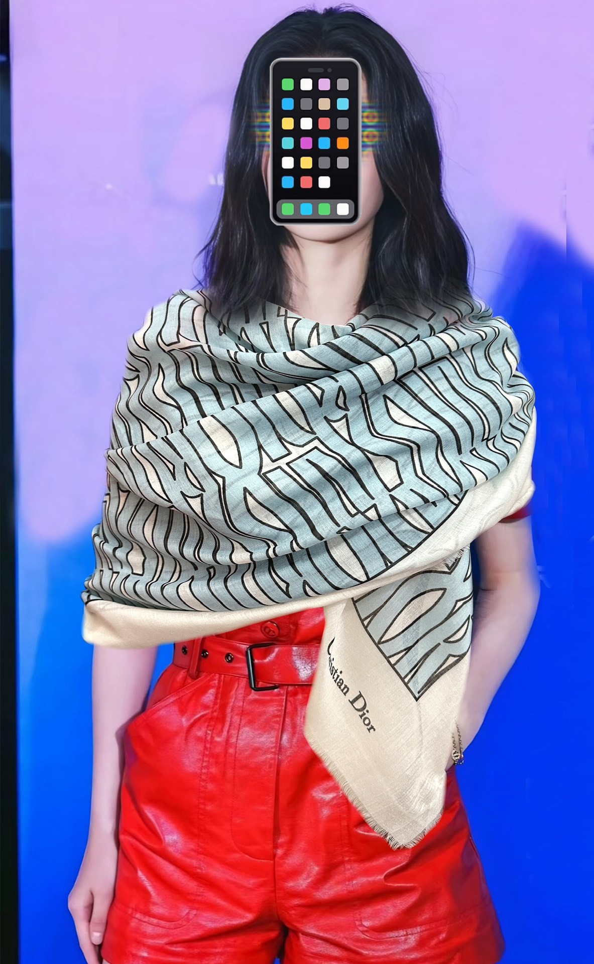 Dior scarf