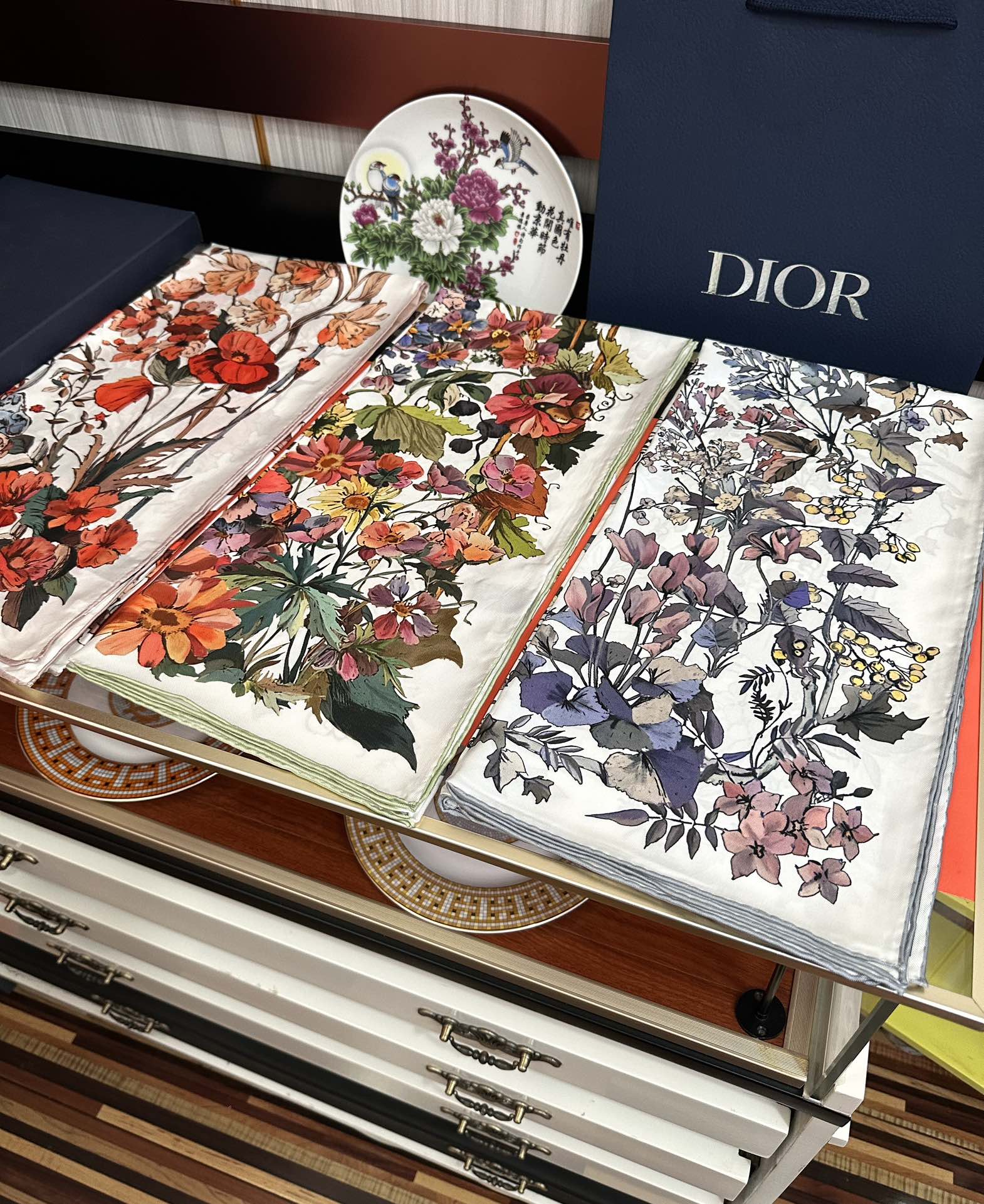 Dior scarf