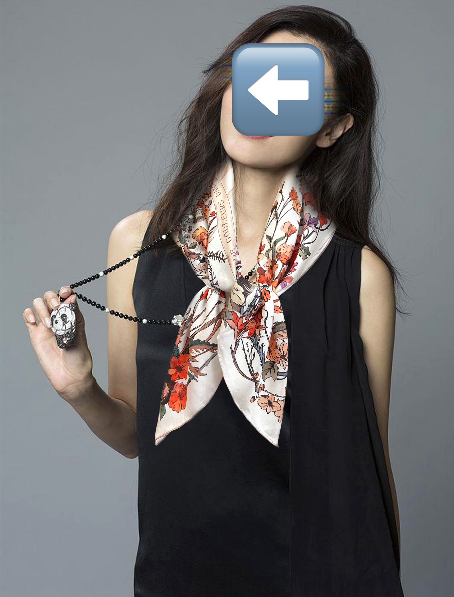 Dior scarf