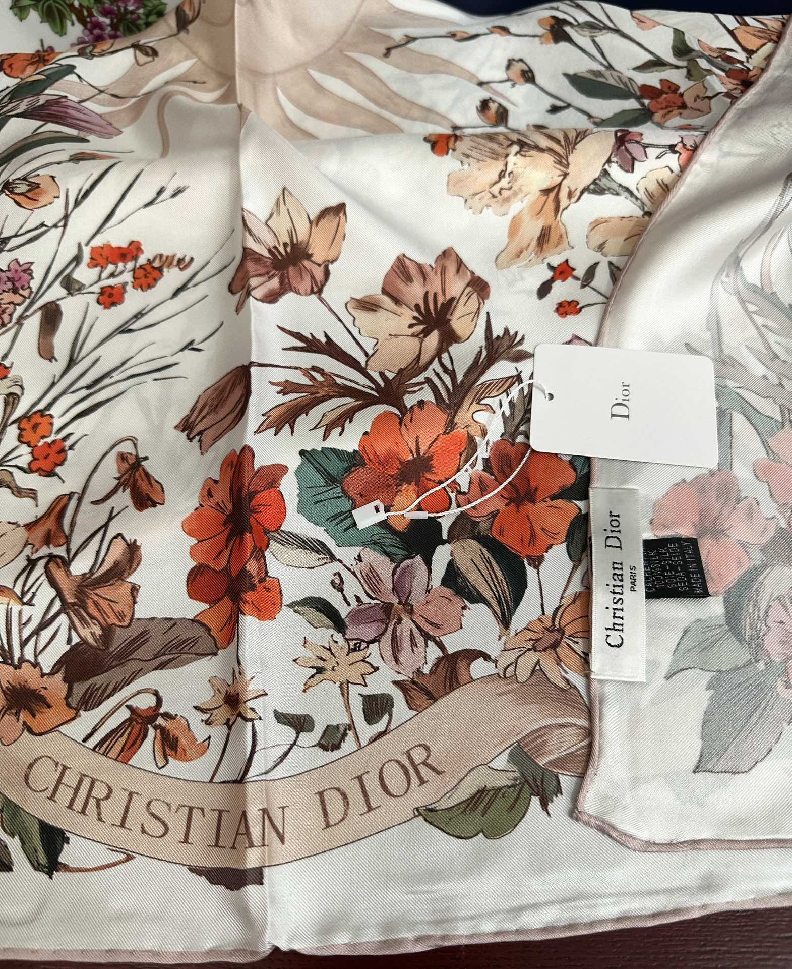Dior scarf