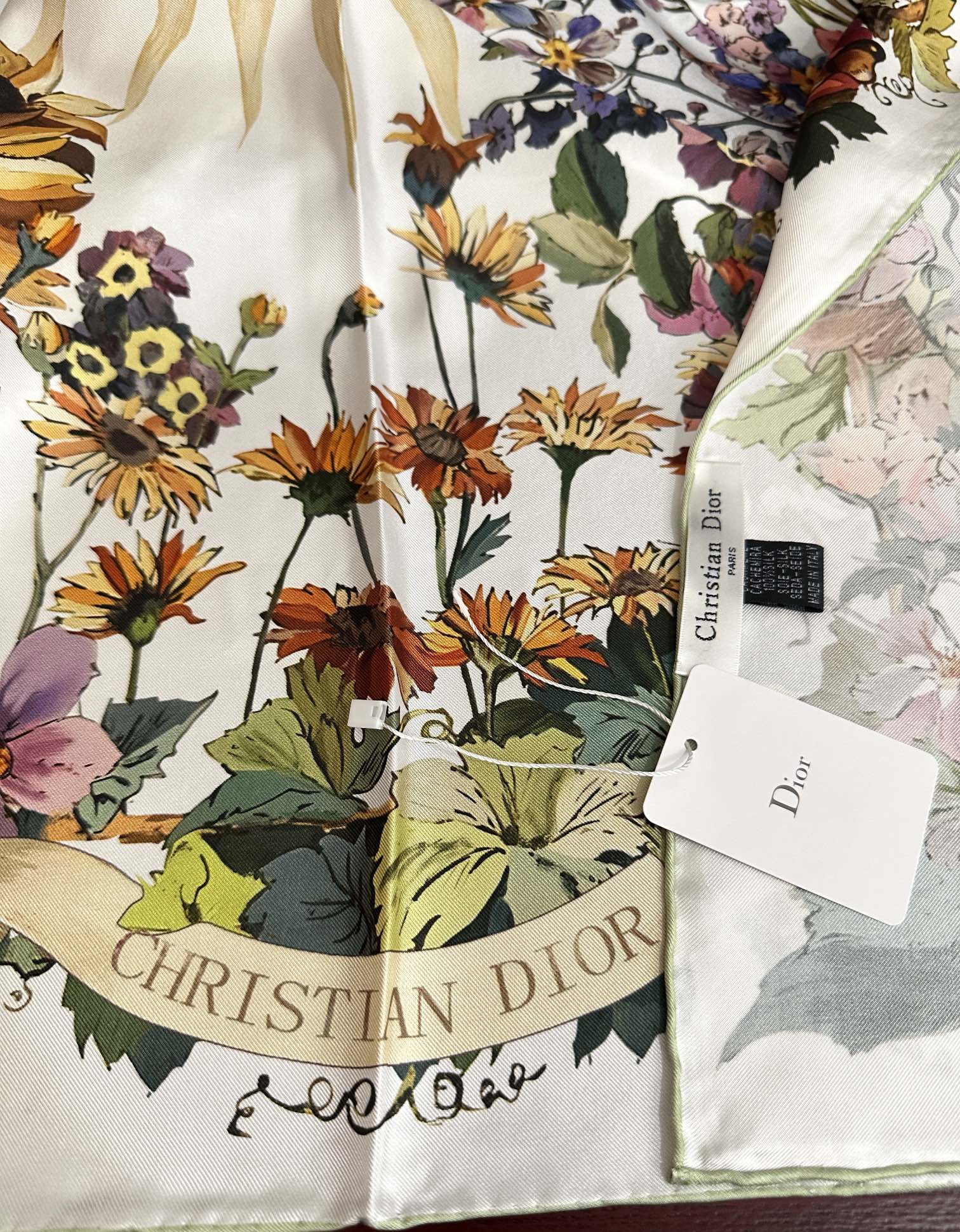 Dior scarf