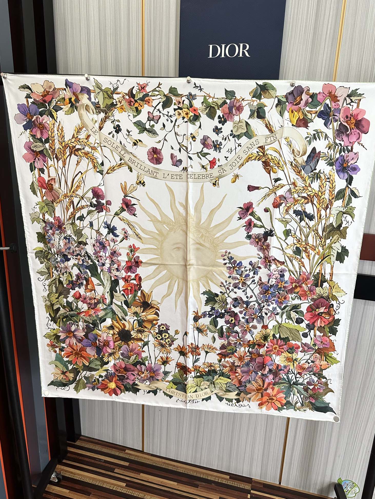 Dior scarf