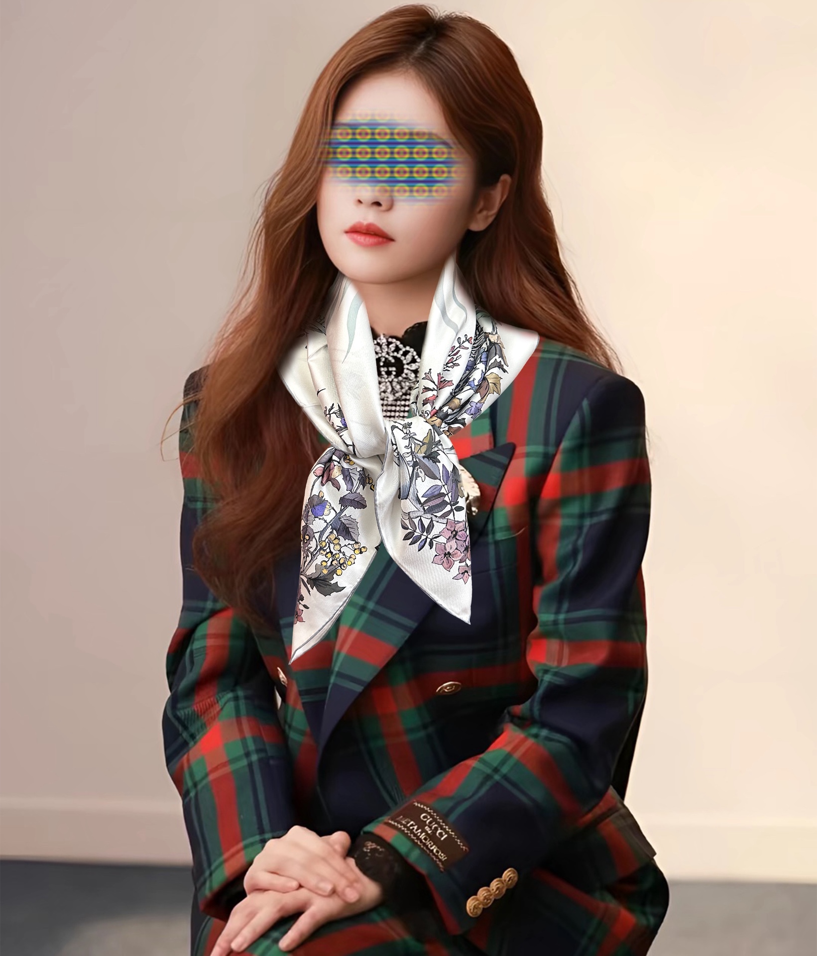 Dior scarf