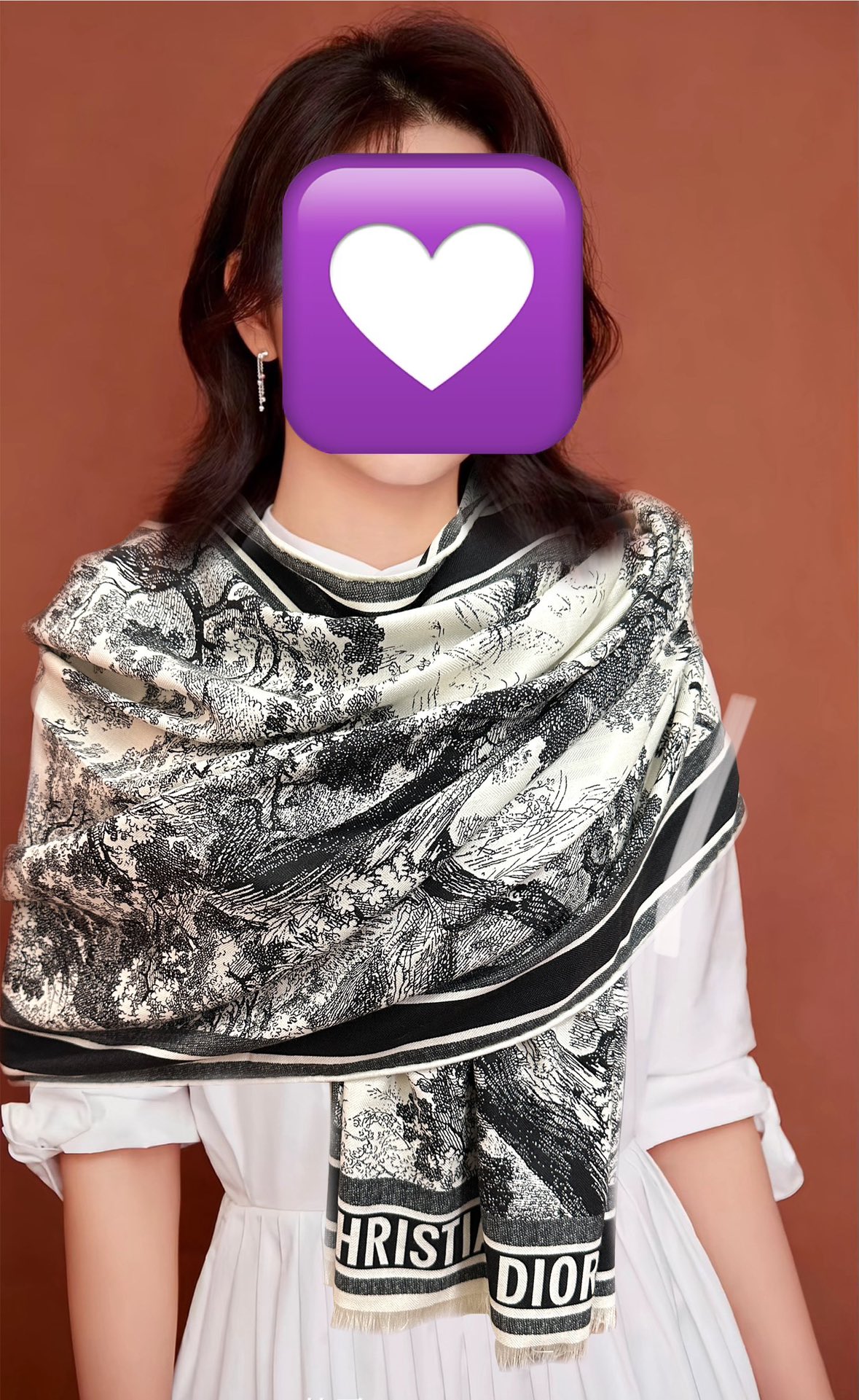 Dior scarf