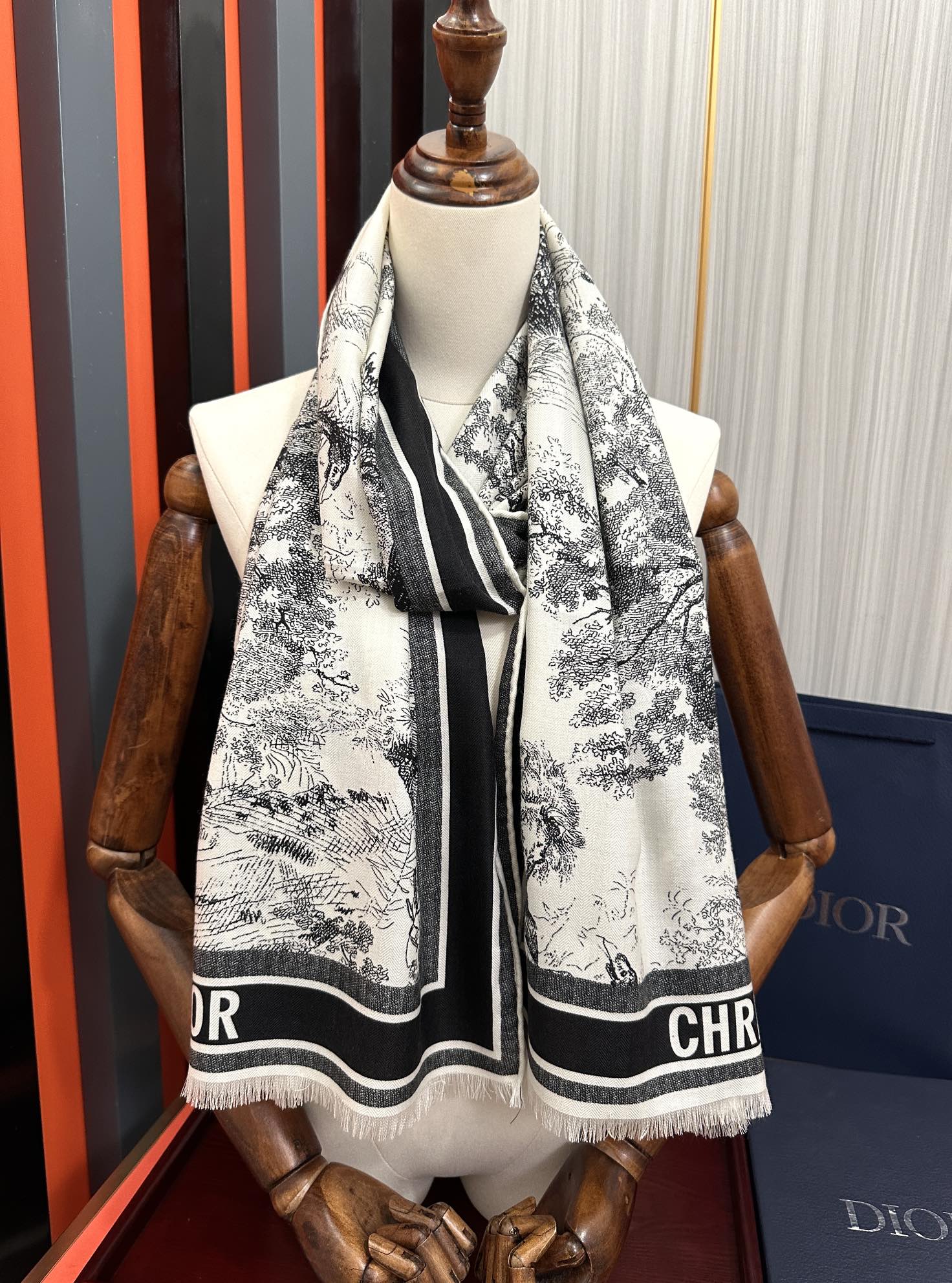 Dior scarf