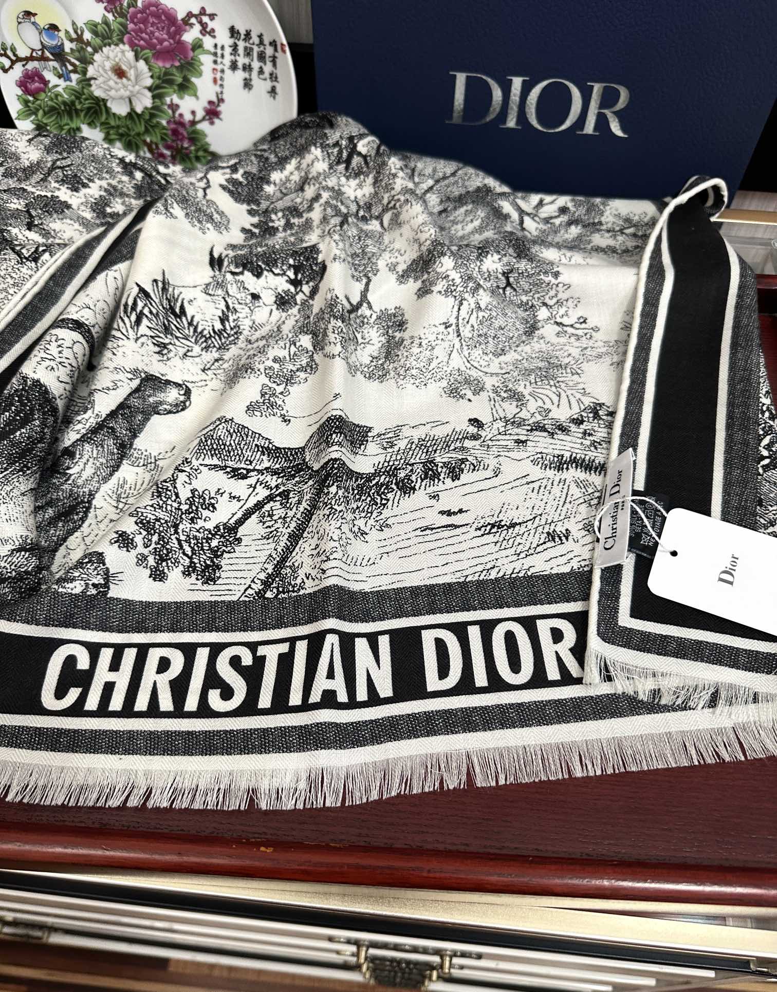 Dior scarf