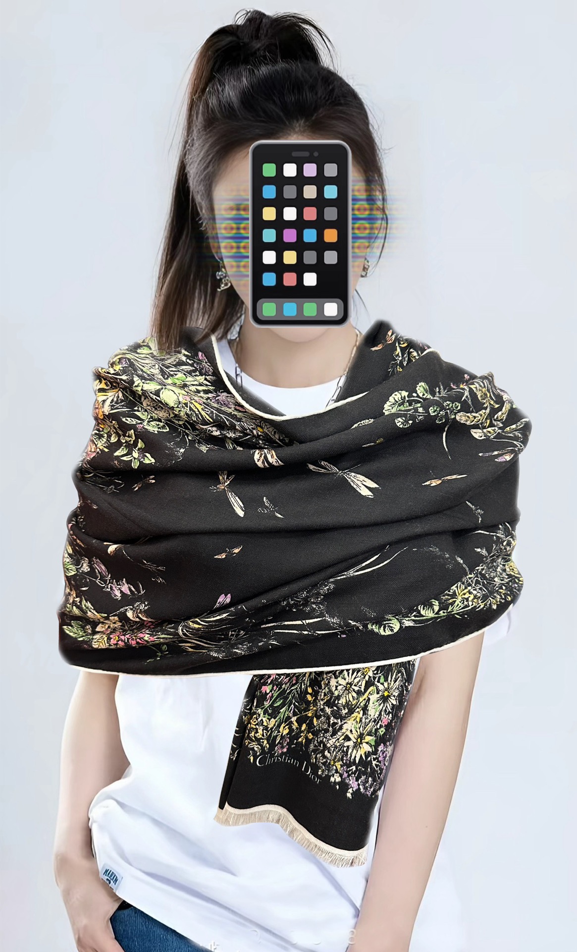 Dior scarf