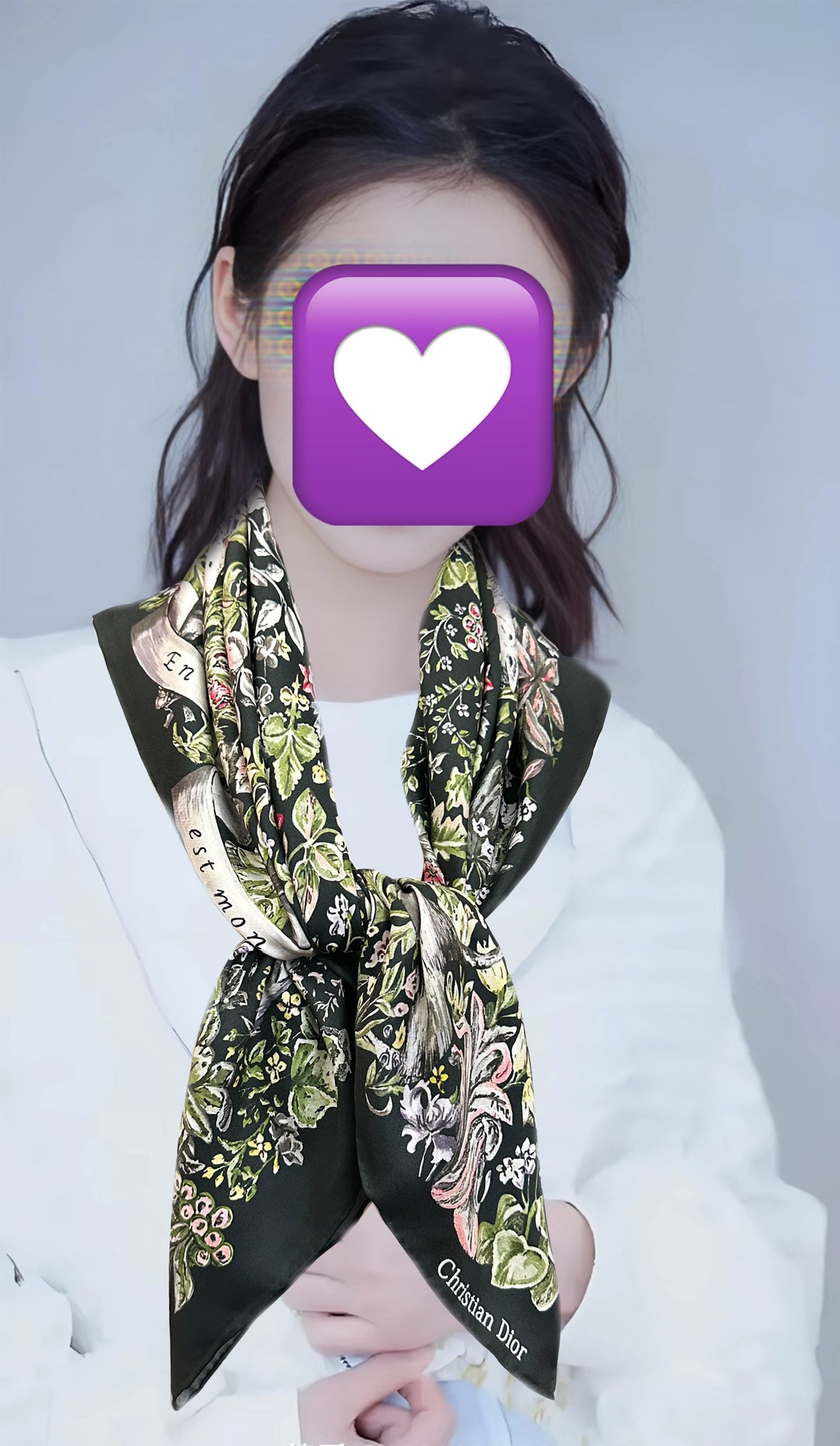 Dior scarf