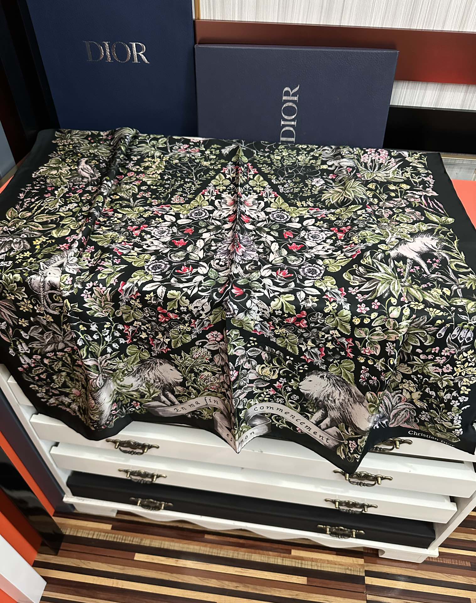 Dior scarf