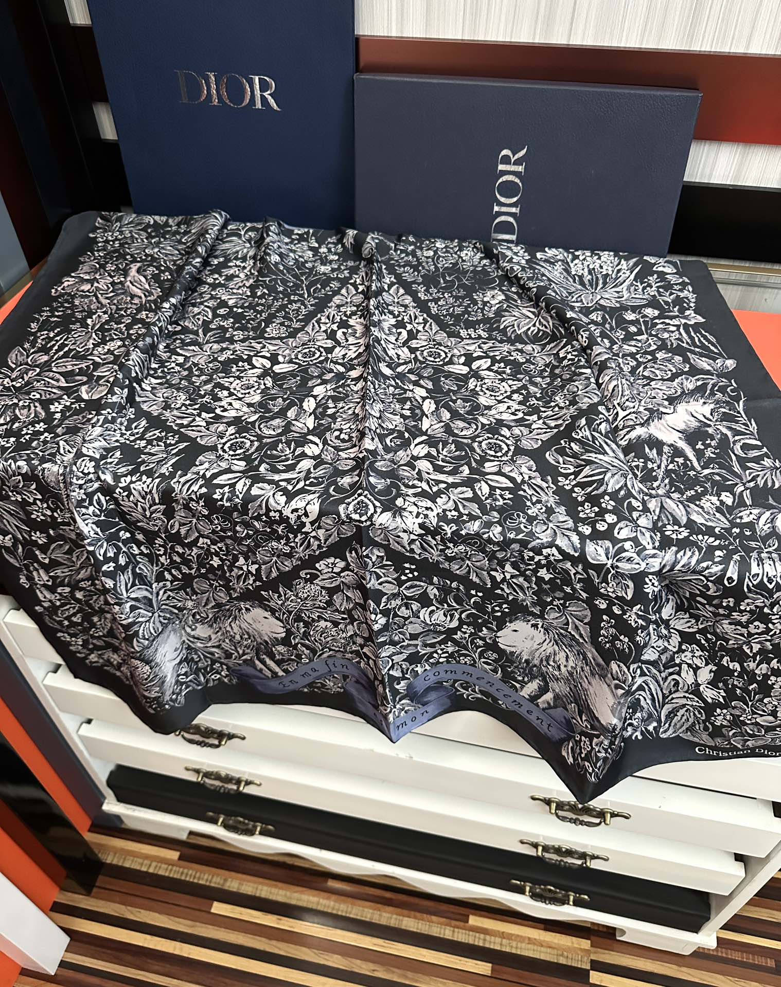 Dior scarf