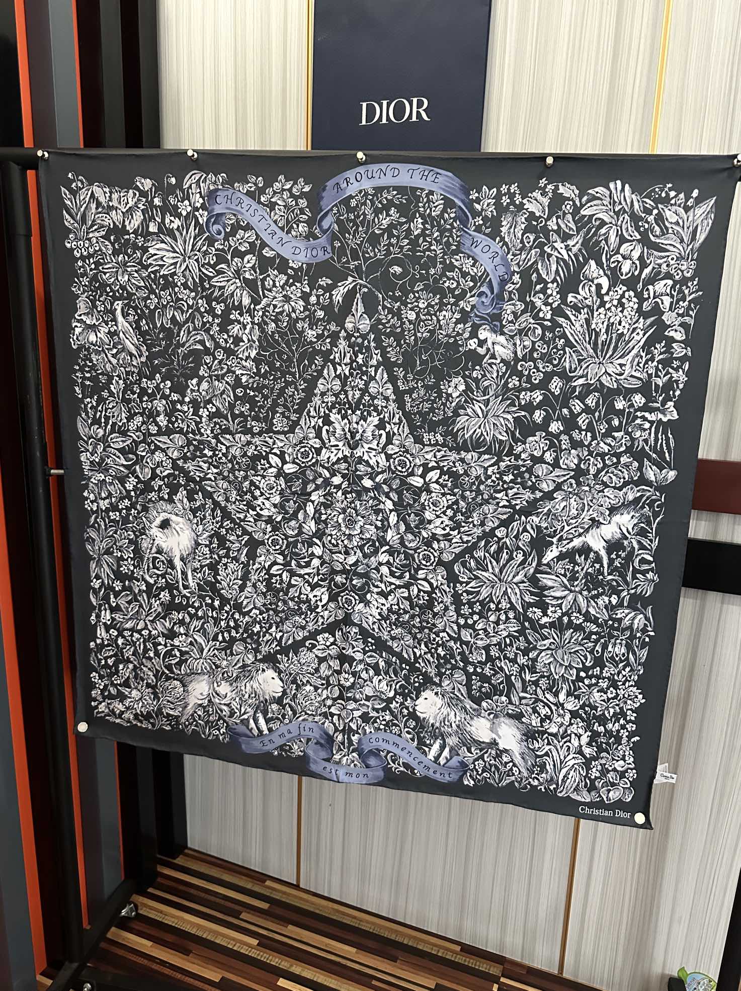 Dior scarf