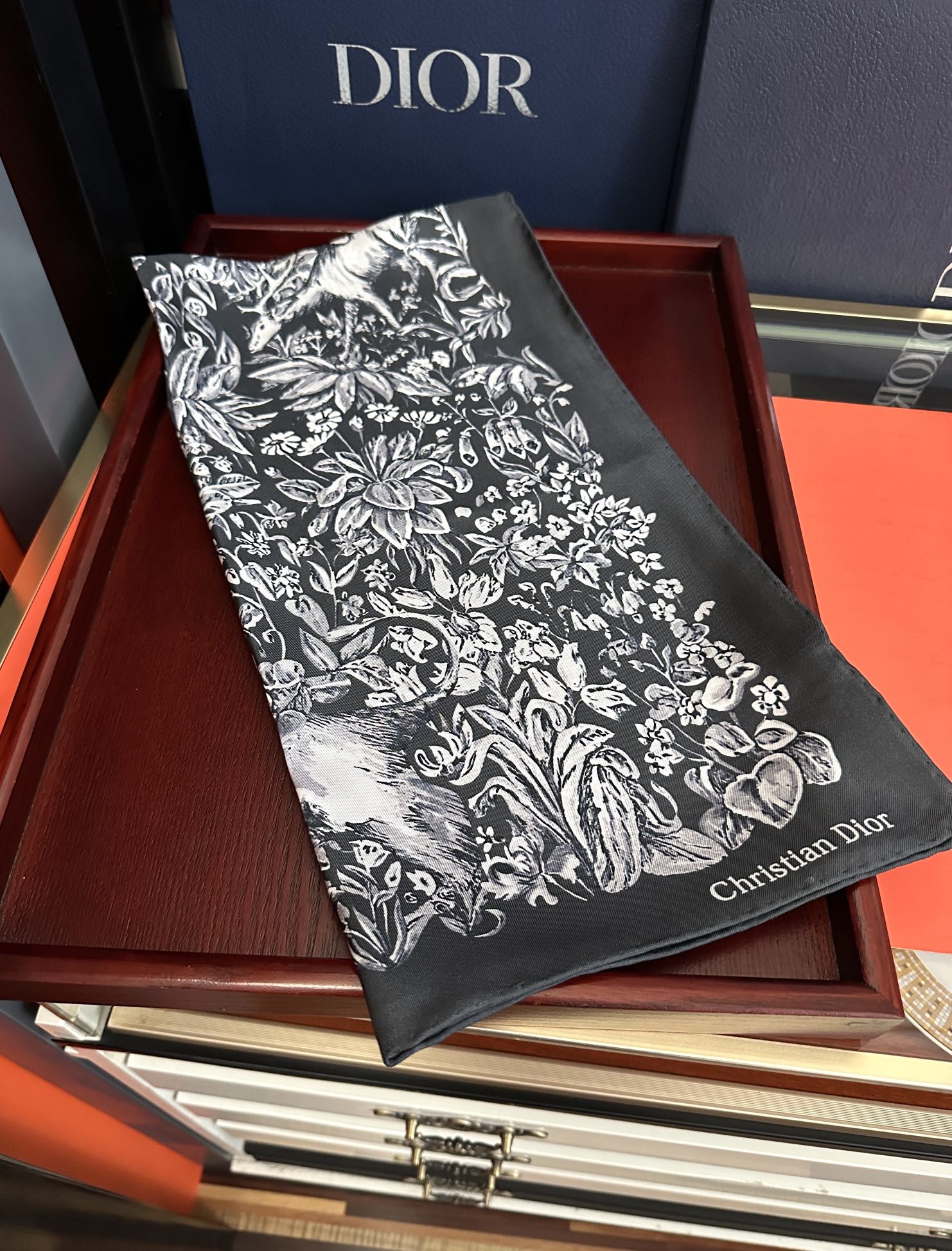 Dior scarf