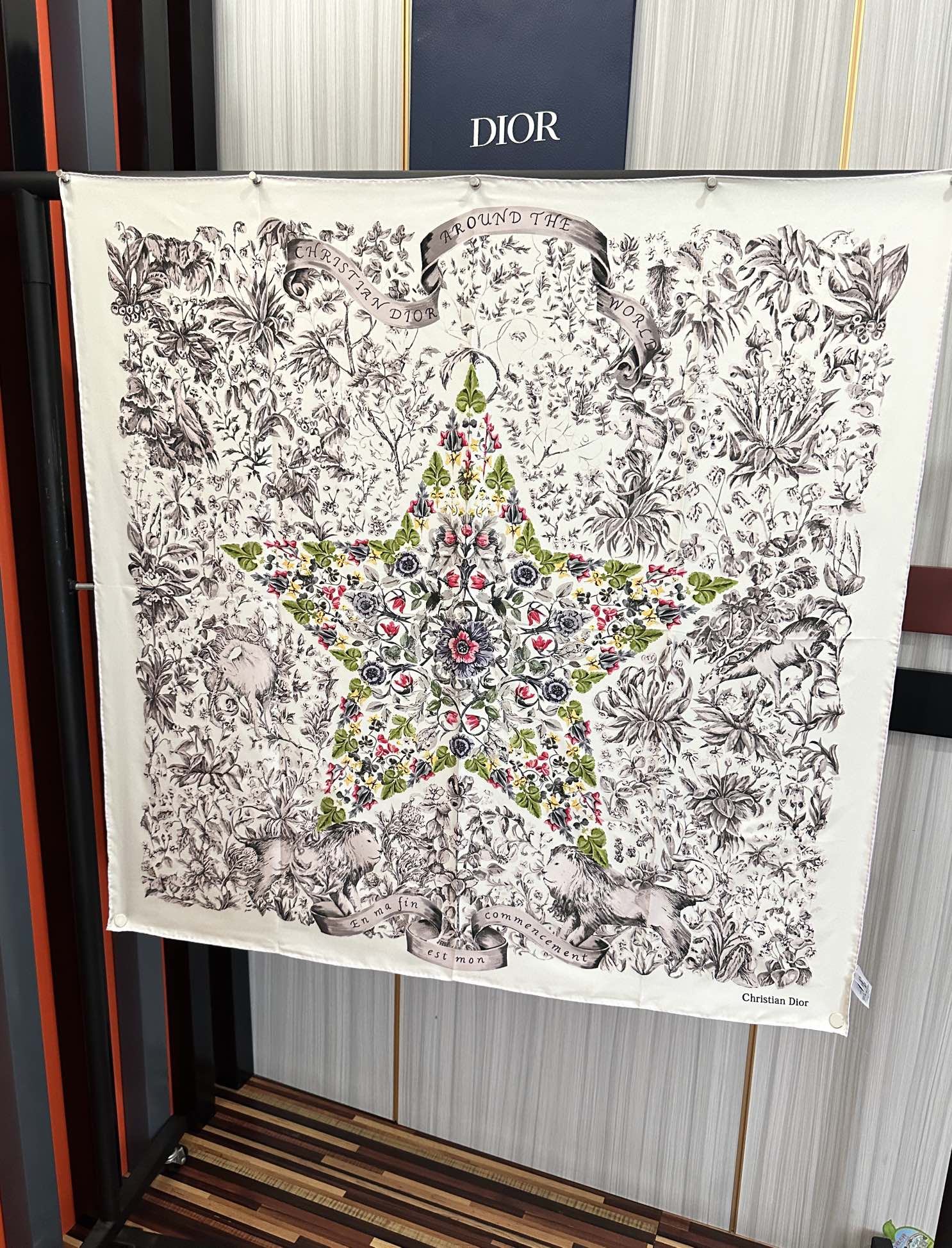 Dior scarf