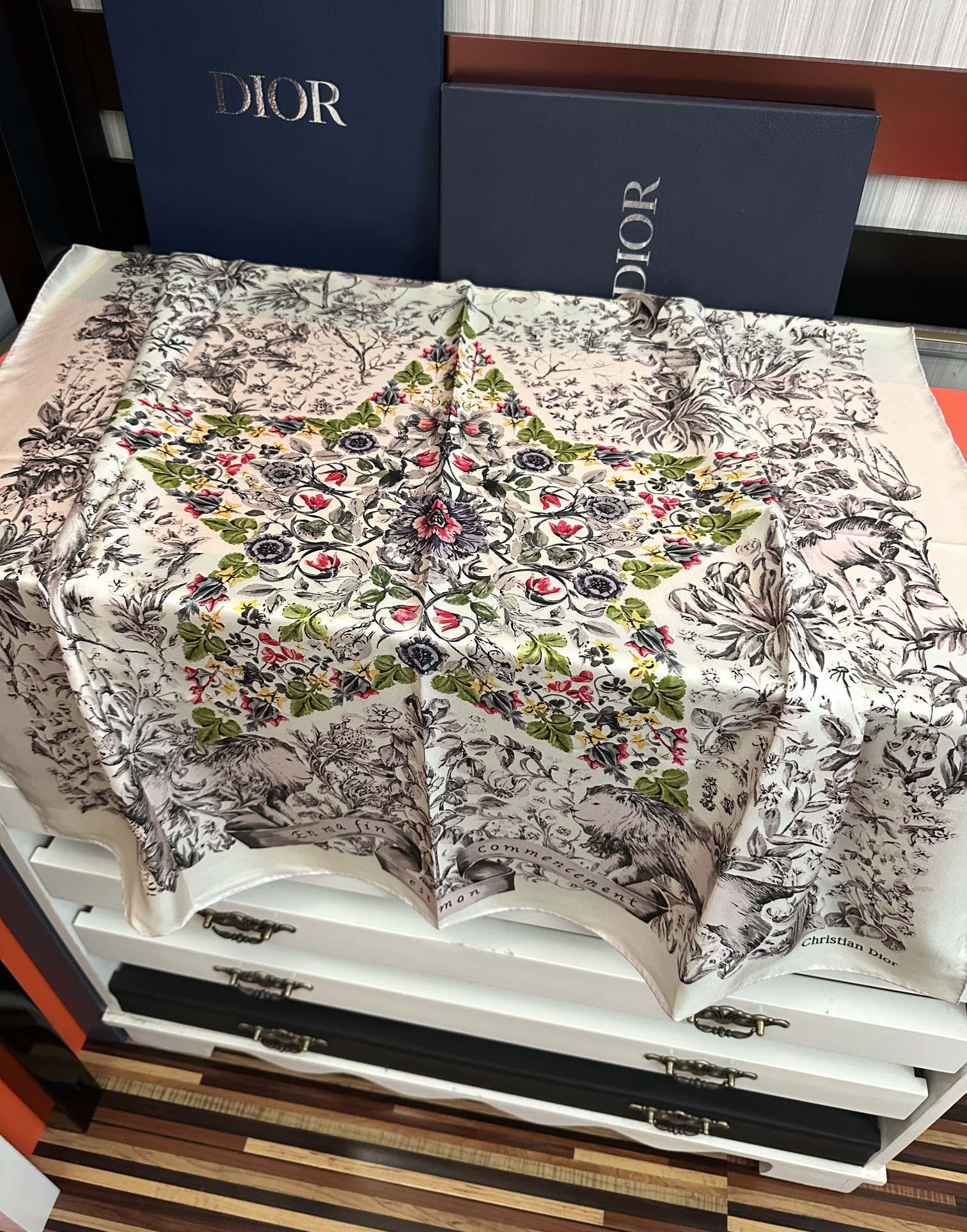 Dior scarf