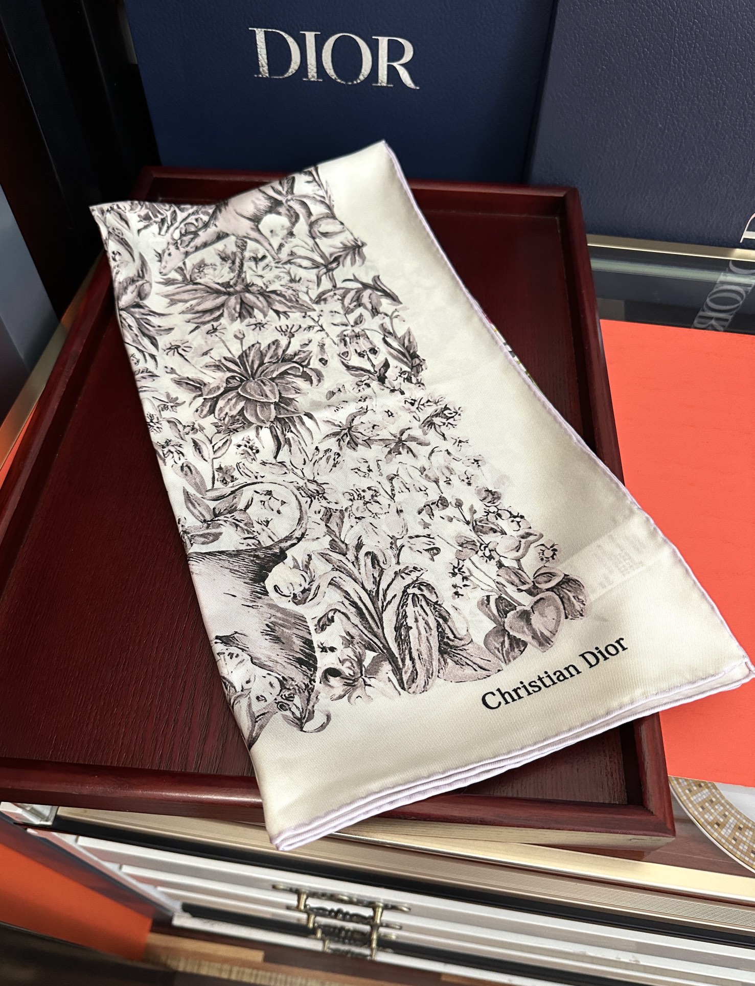 Dior scarf