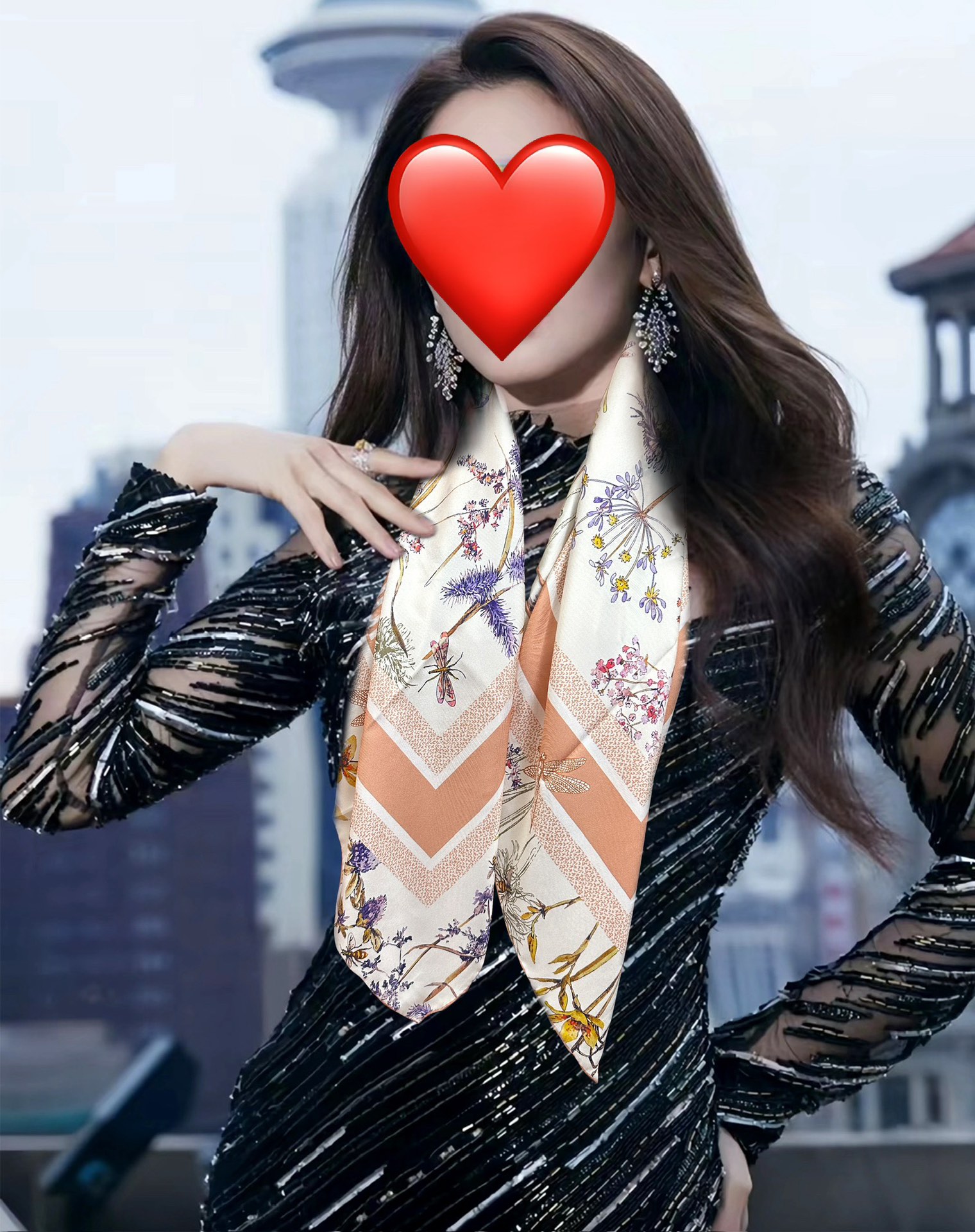 Dior scarf