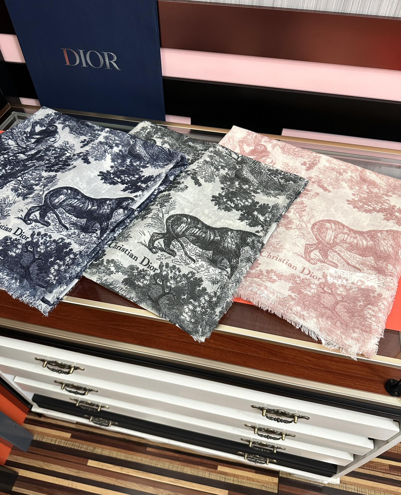 Dior scarf