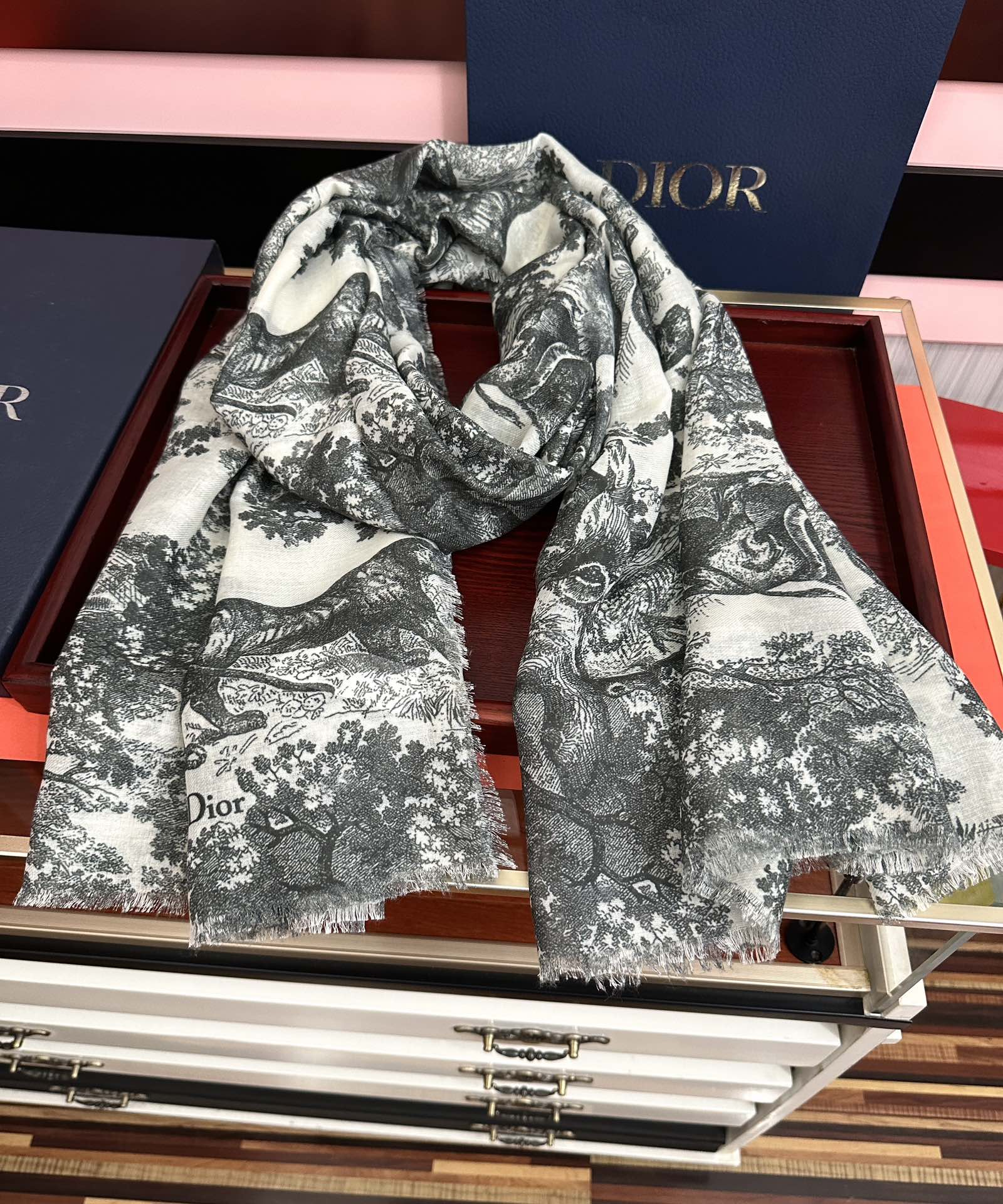 Dior scarf