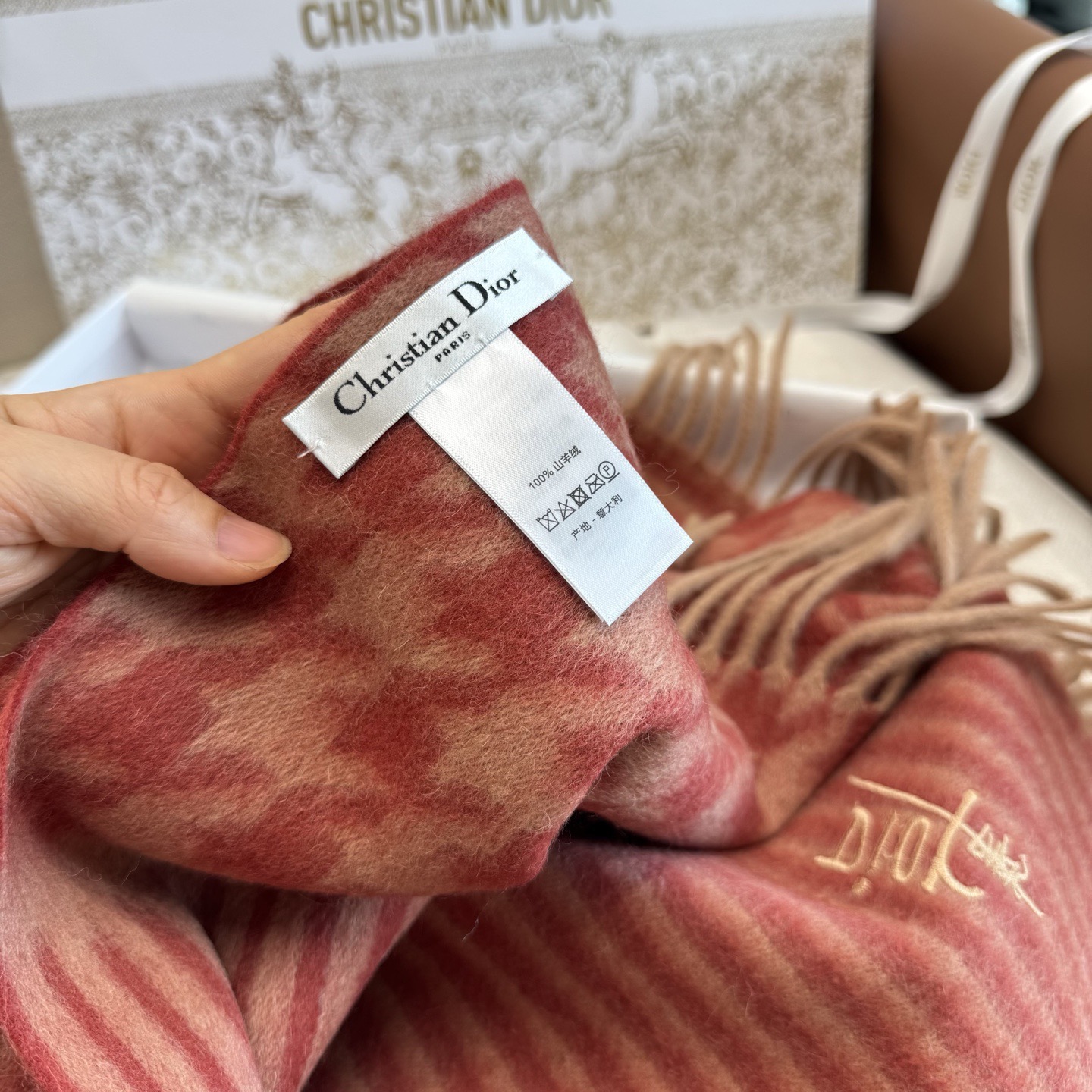 Dior scarf