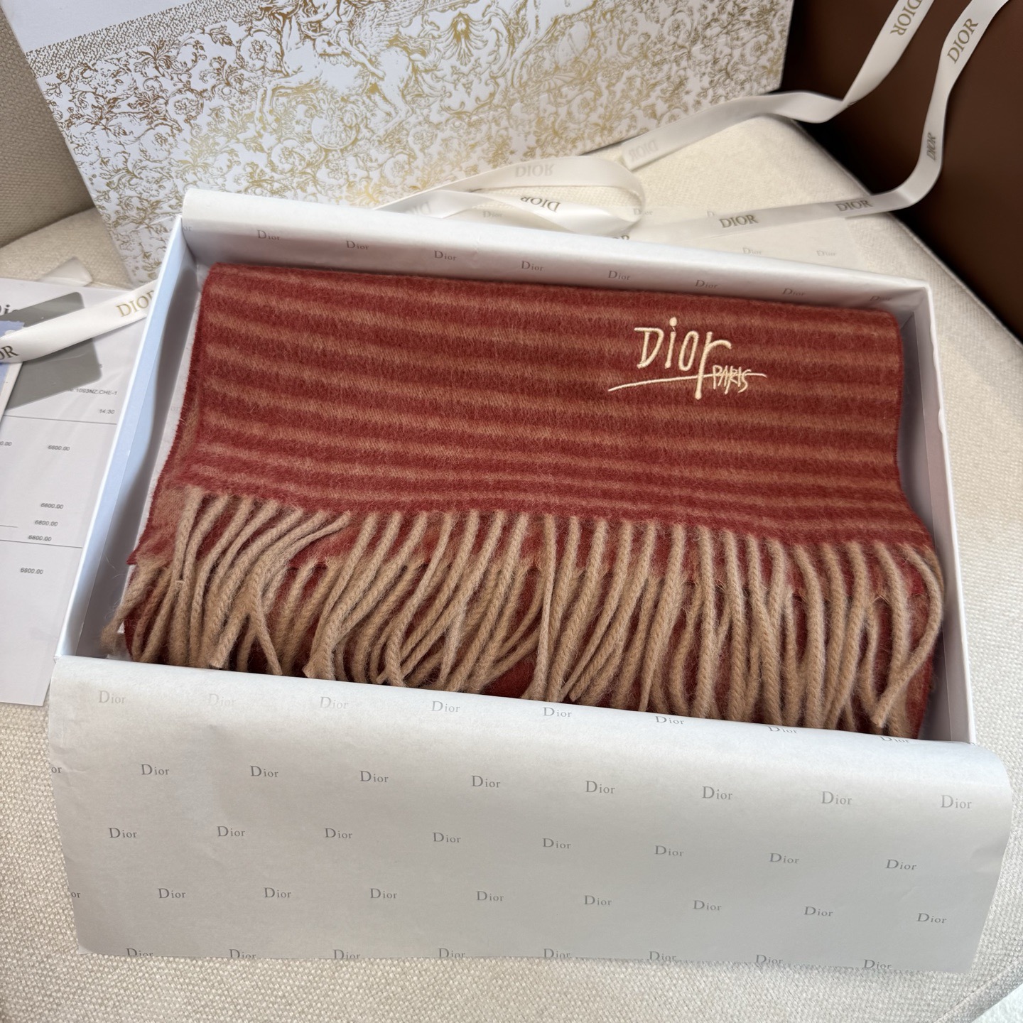 Dior scarf