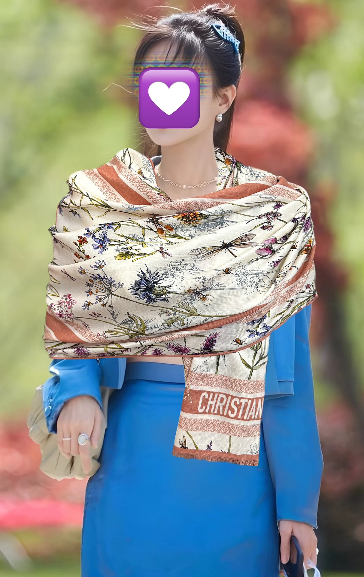 Dior scarf