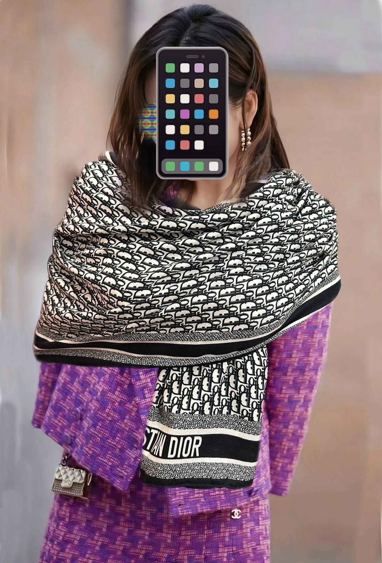 Dior scarf